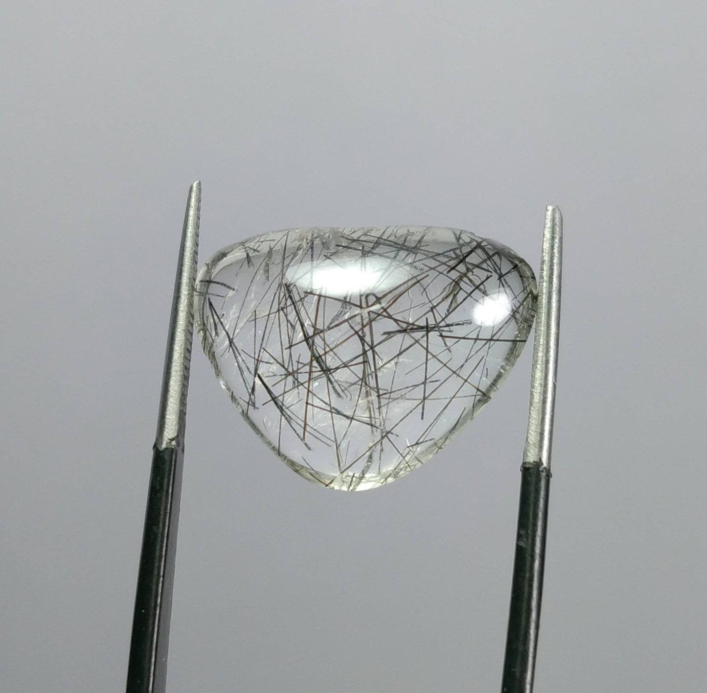 ARSAA GEMS AND MINERALSNatural fine quality beautiful 24 carats small jewelry set heart shapes black tourmaline included quartz Cabochons - Premium  from ARSAA GEMS AND MINERALS - Just $20.00! Shop now at ARSAA GEMS AND MINERALS
