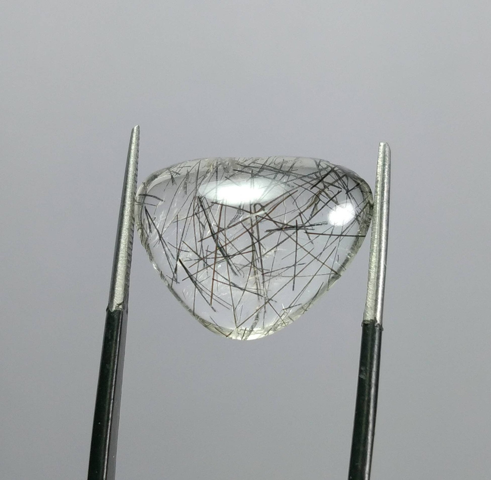 ARSAA GEMS AND MINERALSNatural fine quality beautiful 24 carats small jewelry set heart shapes black tourmaline included quartz Cabochons - Premium  from ARSAA GEMS AND MINERALS - Just $20.00! Shop now at ARSAA GEMS AND MINERALS
