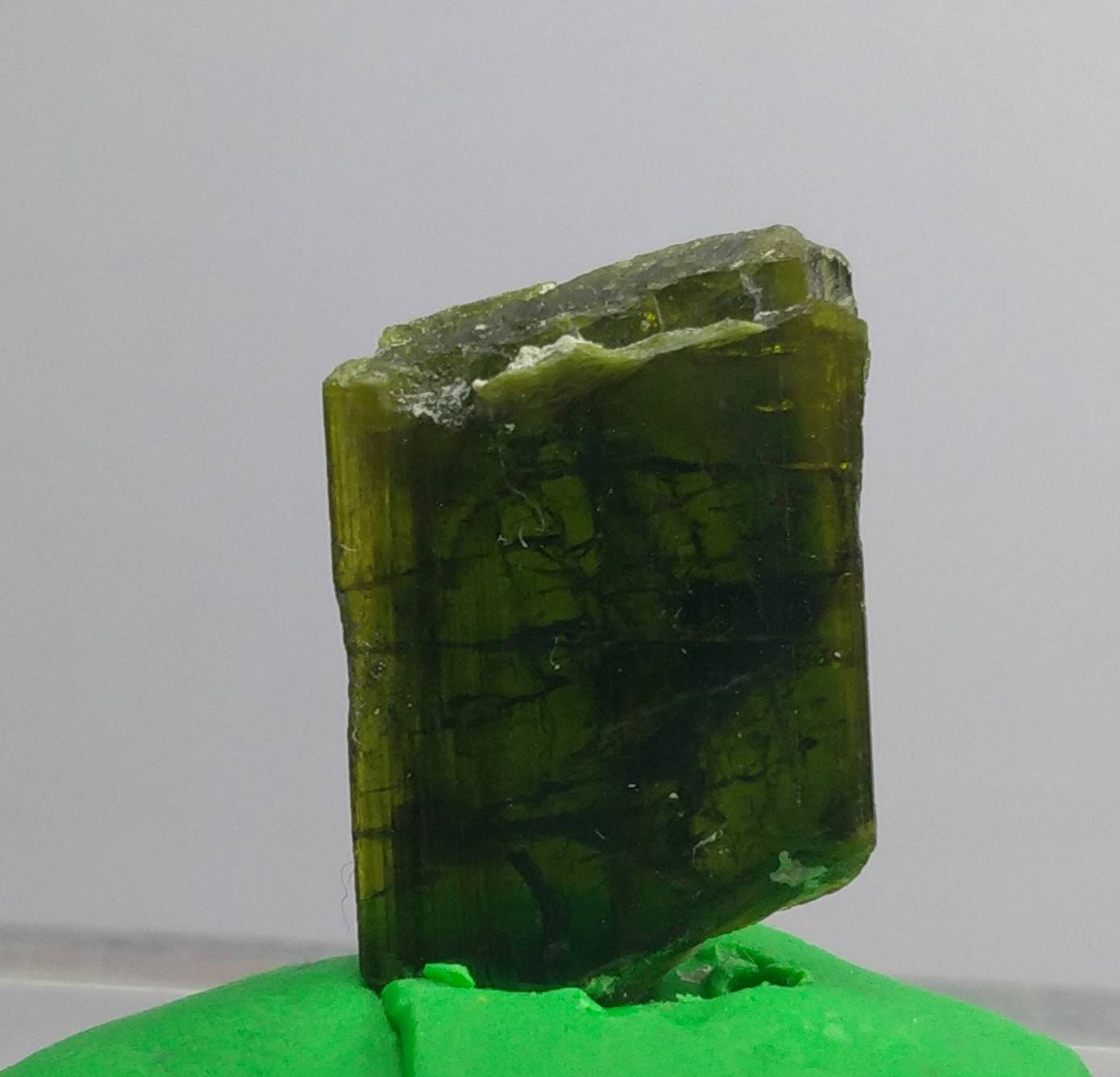 ARSAA GEMS AND MINERALSNatural clear aesthetic 2 gram Beautiful perfectly terminated pleochroic epidote crystal - Premium  from ARSAA GEMS AND MINERALS - Just $20.00! Shop now at ARSAA GEMS AND MINERALS