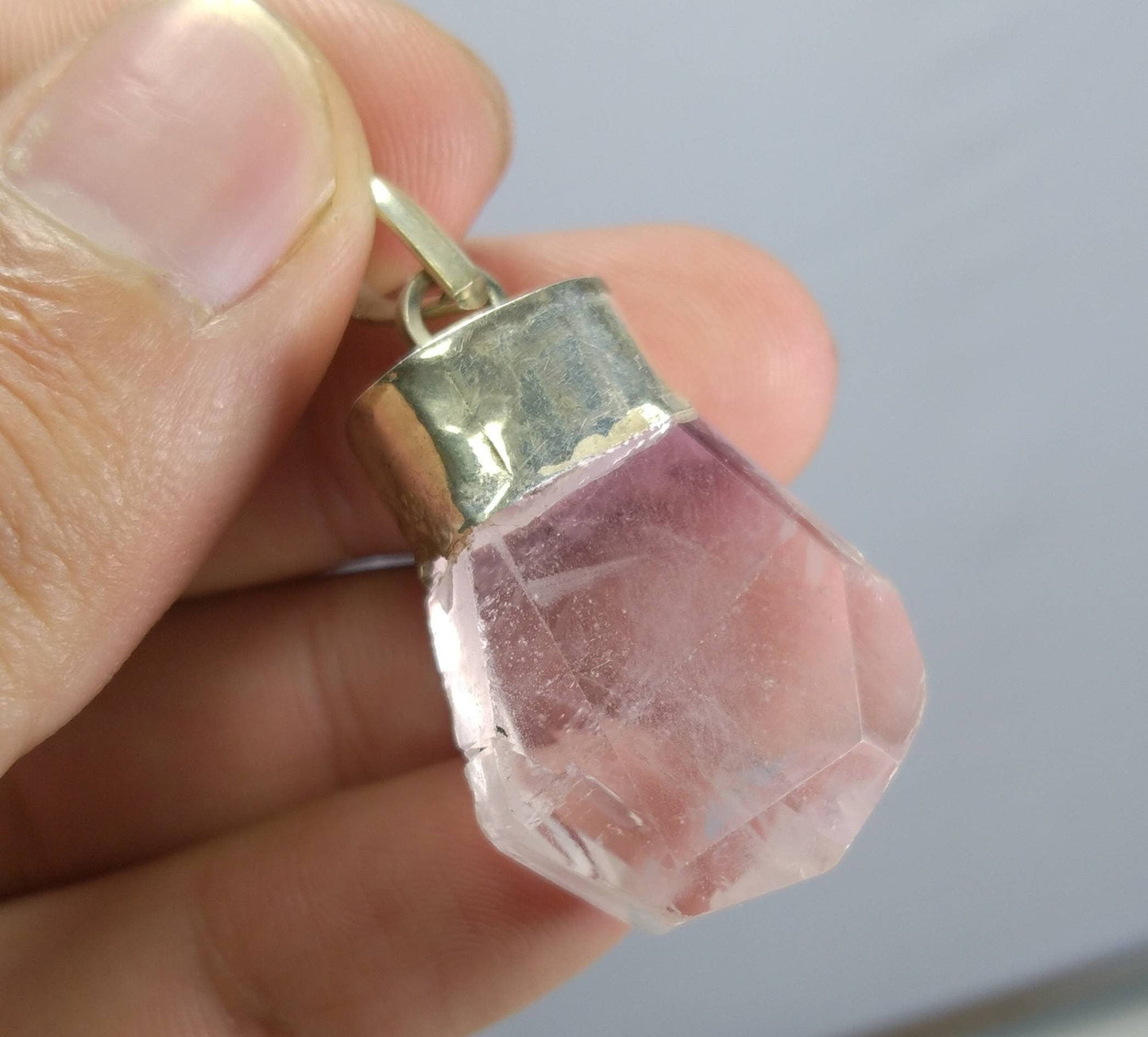 ARSAA GEMS AND MINERALSNatural aesthetic Beautiful silver pendants of kunzite crystals - Premium  from ARSAA GEMS AND MINERALS - Just $40.00! Shop now at ARSAA GEMS AND MINERALS