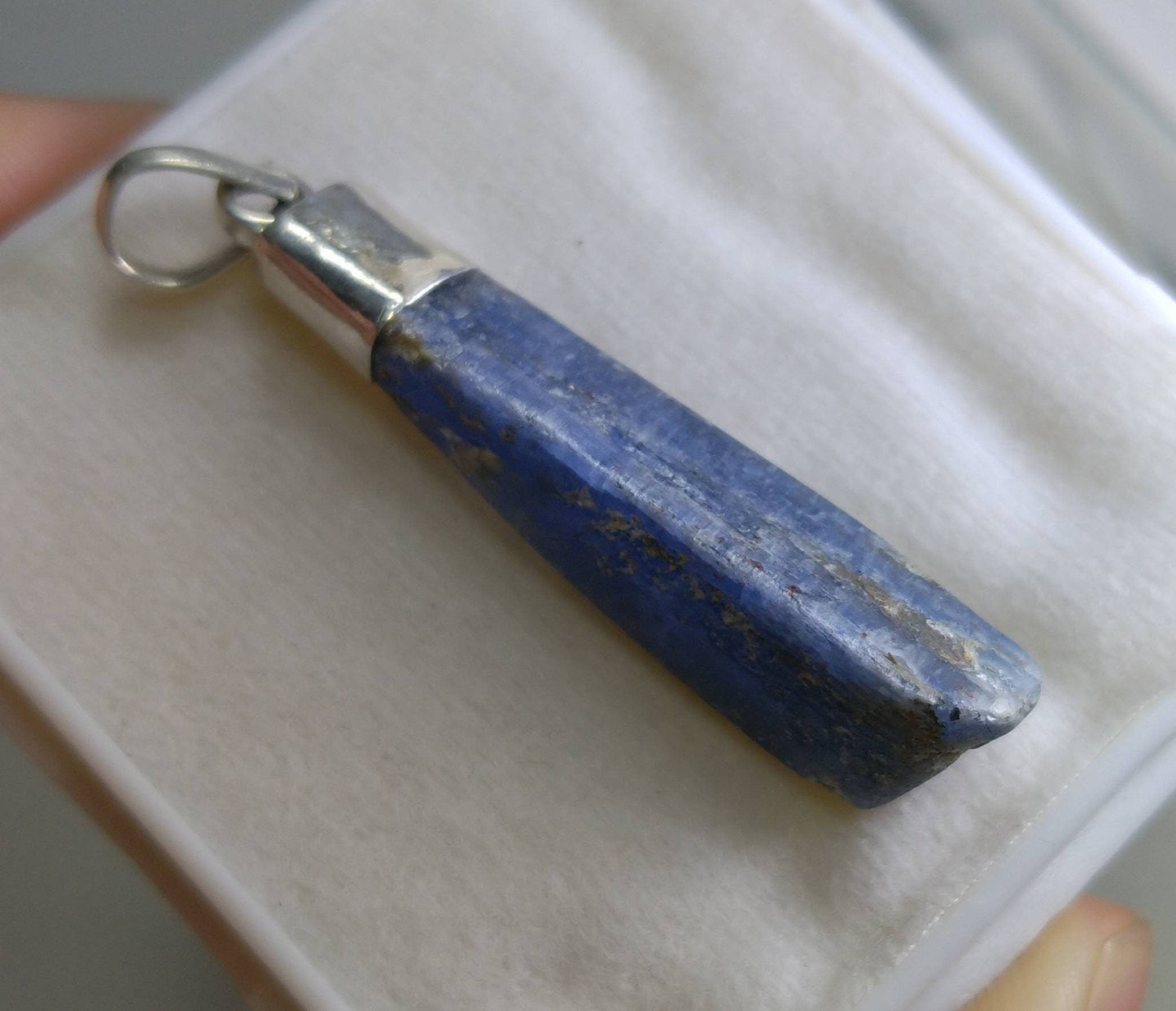 ARSAA GEMS AND MINERALSNatural aesthetic Beautiful silver pendant of kyanite crystal pendant - Premium  from ARSAA GEMS AND MINERALS - Just $15.00! Shop now at ARSAA GEMS AND MINERALS