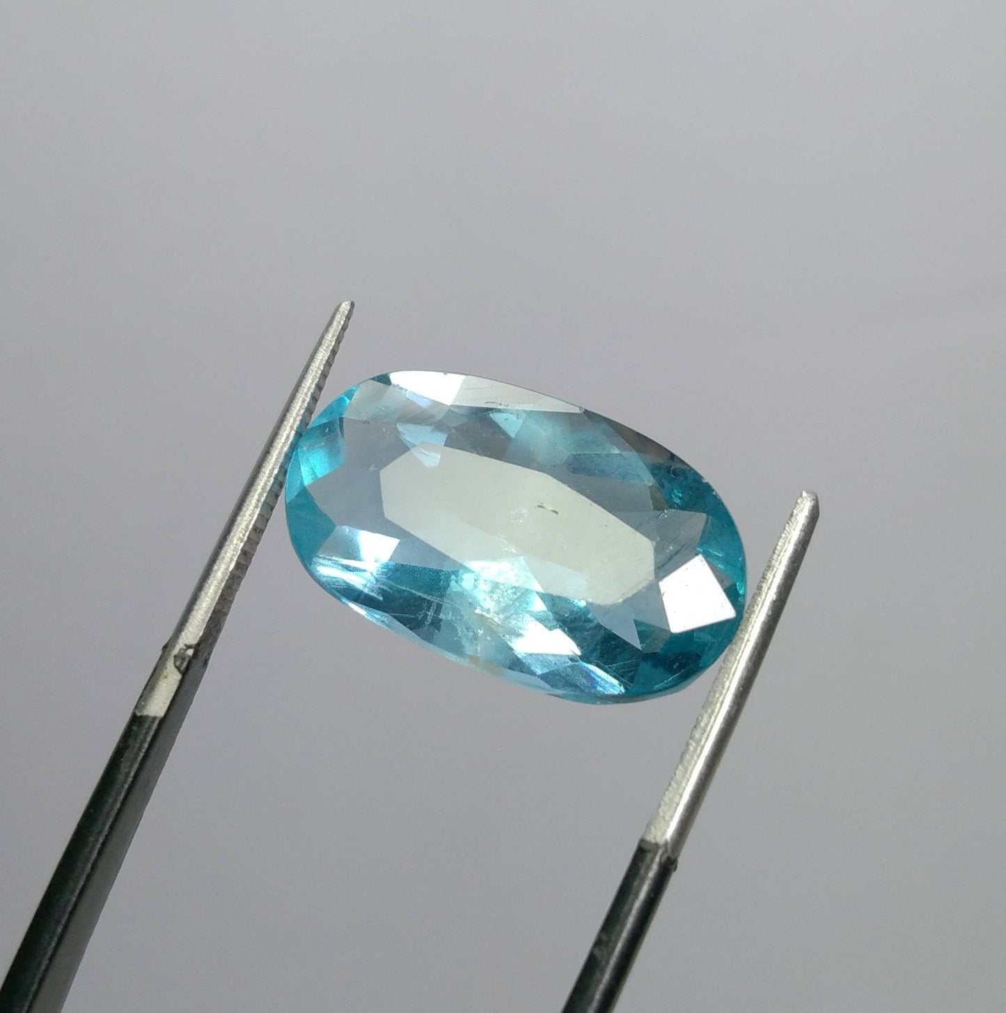 ARSAA GEMS AND MINERALSNatural fine quality beautiful 9.5 carats aesthetic deep blue faceted oval cut shape fluorite gem - Premium  from ARSAA GEMS AND MINERALS - Just $19.00! Shop now at ARSAA GEMS AND MINERALS