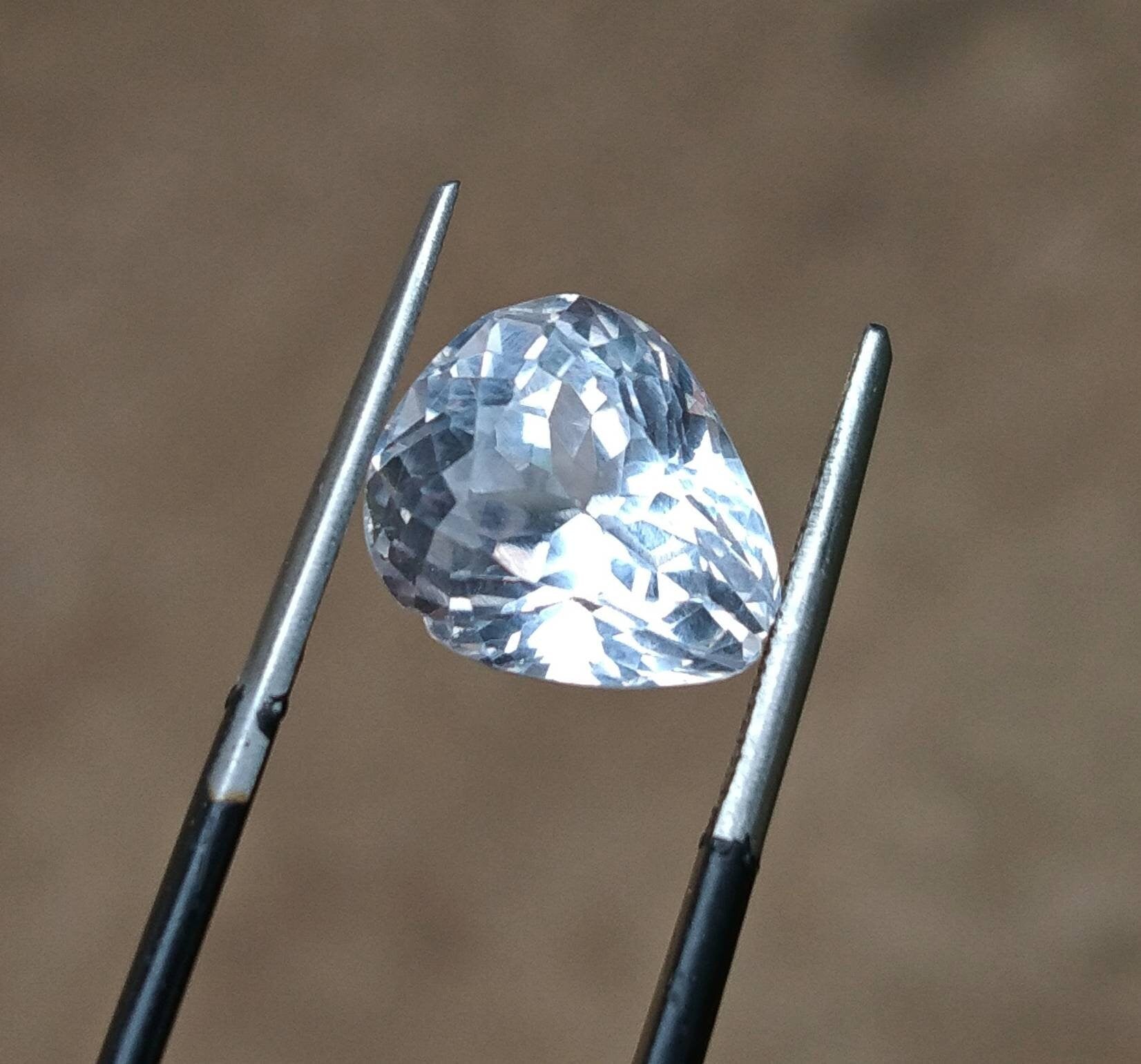 ARSAA GEMS AND MINERALSNatural fine quality beautiful 7 carats VV clarity faceted pear cut shape kunzite gem - Premium  from ARSAA GEMS AND MINERALS - Just $20.00! Shop now at ARSAA GEMS AND MINERALS