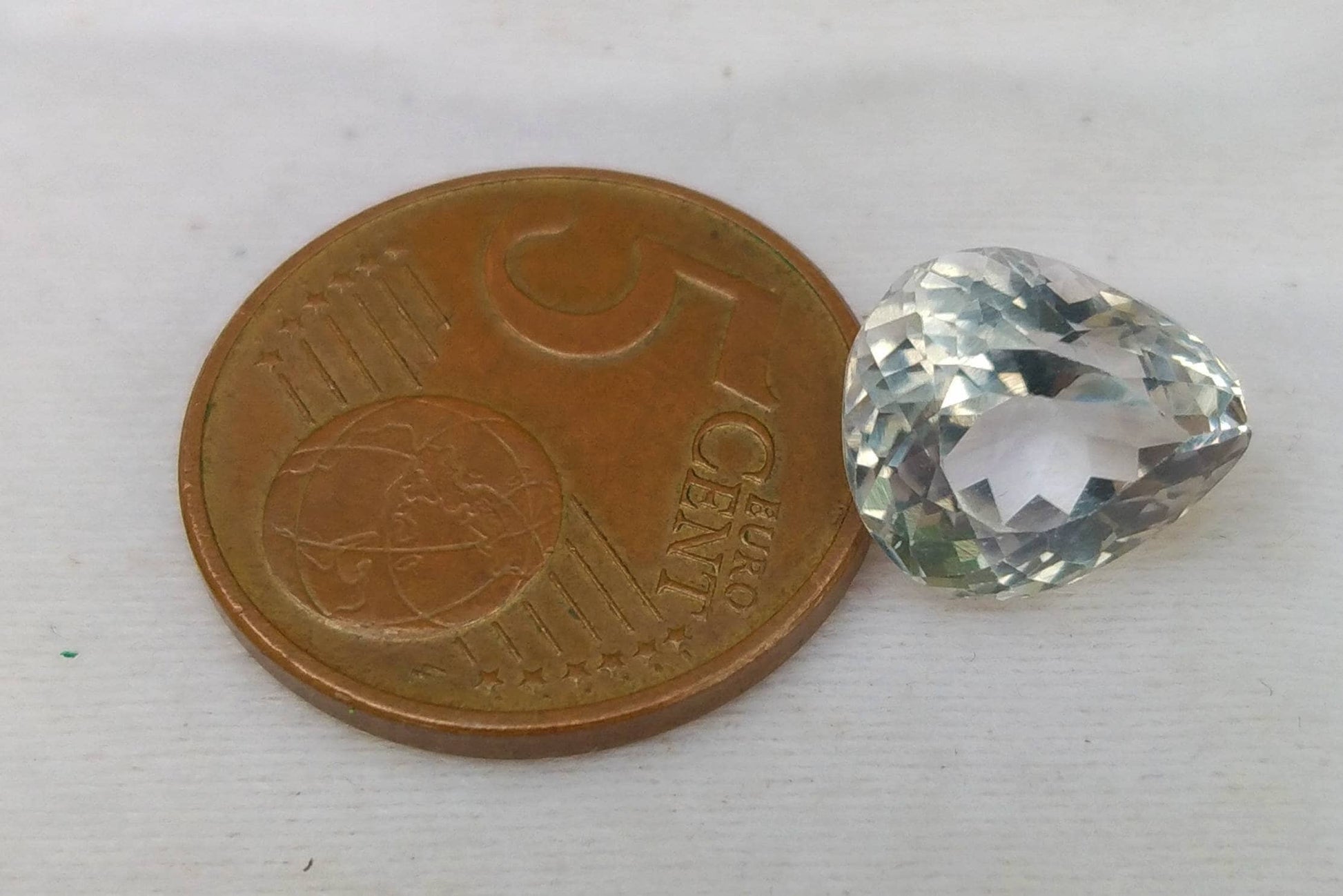 ARSAA GEMS AND MINERALSNatural fine quality beautiful 7 carats VV clarity faceted pear cut shape kunzite gem - Premium  from ARSAA GEMS AND MINERALS - Just $20.00! Shop now at ARSAA GEMS AND MINERALS