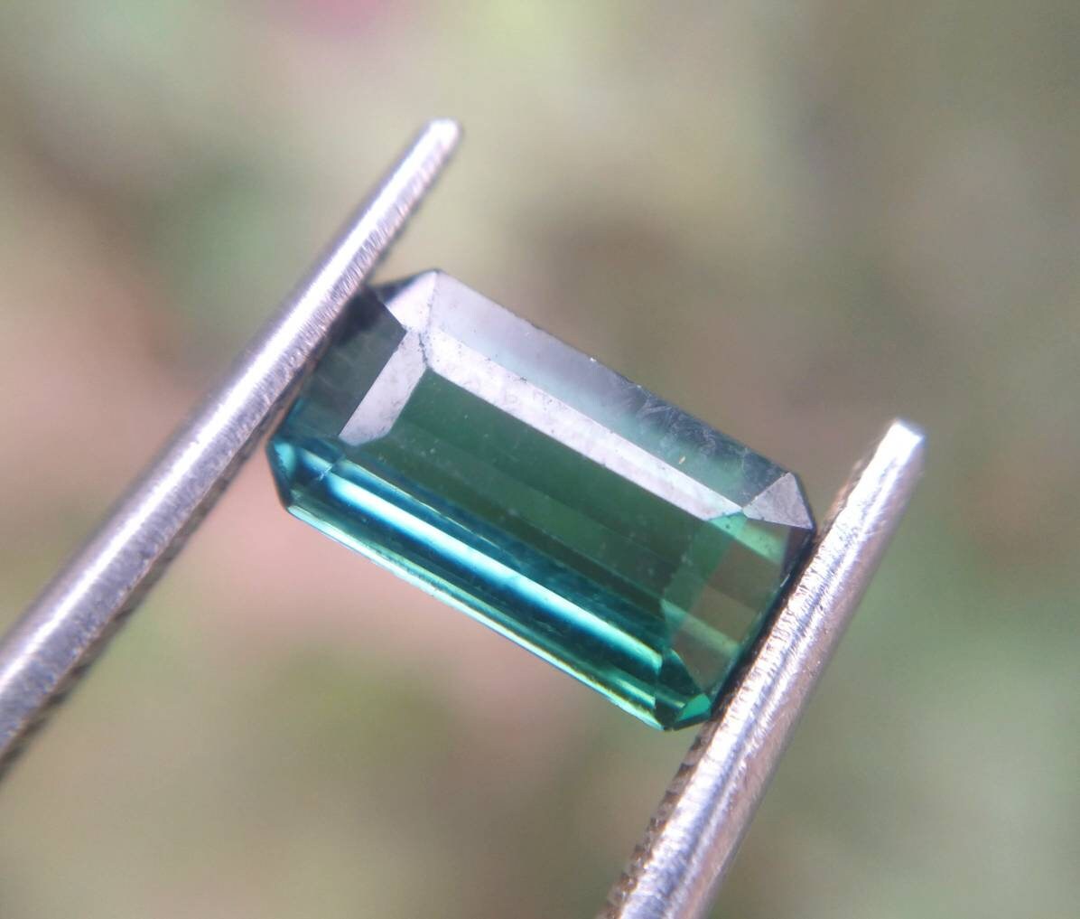 ARSAA GEMS AND MINERALSNatural top quality beautiful 2 carat vv clarity faceted radiant shape blue Tourmaline gem - Premium  from ARSAA GEMS AND MINERALS - Just $20.00! Shop now at ARSAA GEMS AND MINERALS