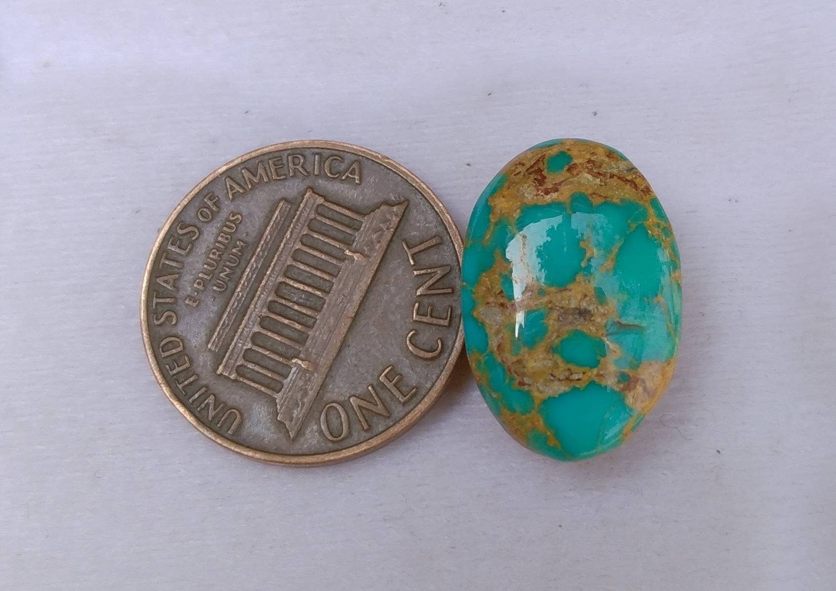 ARSAA GEMS AND MINERALSNatural top quality beautiful 11.5 carats untreated unheated turquoise cabochon - Premium  from ARSAA GEMS AND MINERALS - Just $34.00! Shop now at ARSAA GEMS AND MINERALS
