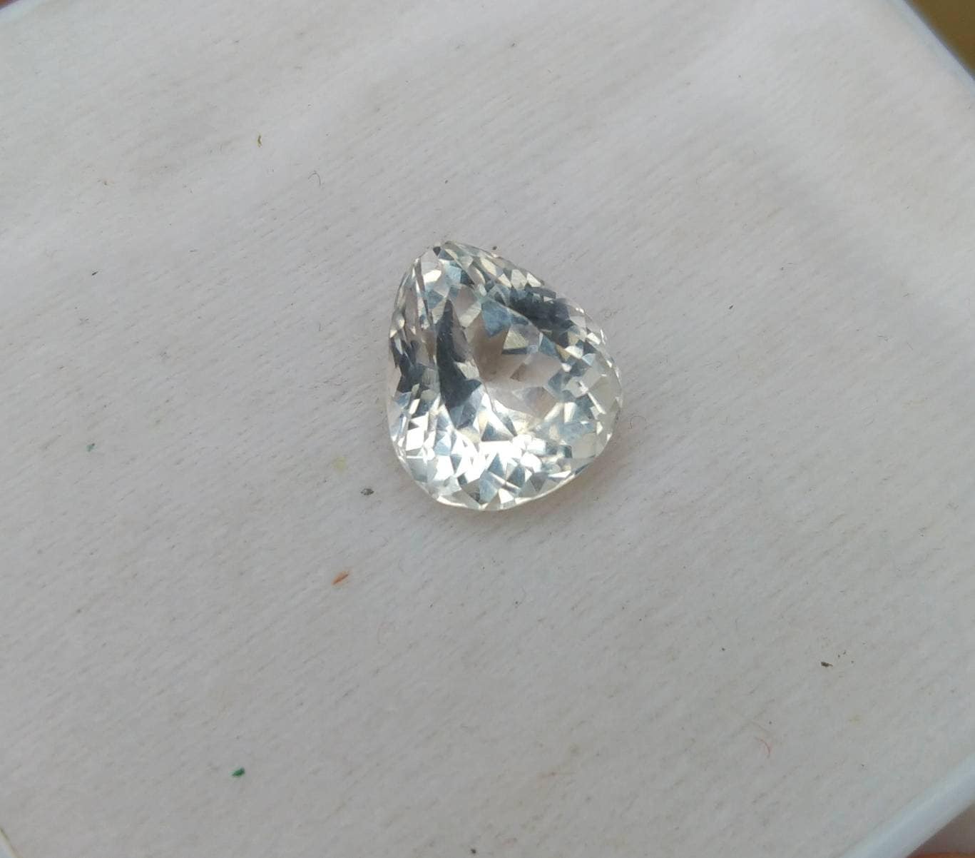 ARSAA GEMS AND MINERALSNatural fine quality beautiful 7 carats VV clarity faceted pear cut shape kunzite gem - Premium  from ARSAA GEMS AND MINERALS - Just $20.00! Shop now at ARSAA GEMS AND MINERALS