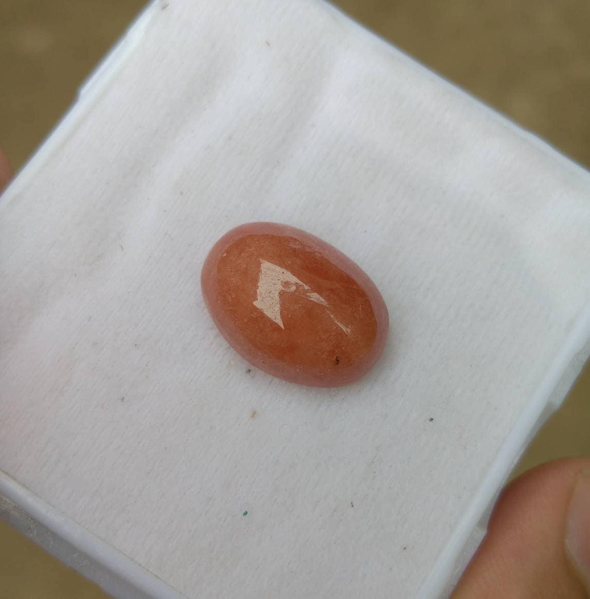 ARSAA GEMS AND MINERALSNatural top quality beautiful 21.5 carats oval shape triplite cabochon - Premium  from ARSAA GEMS AND MINERALS - Just $40.00! Shop now at ARSAA GEMS AND MINERALS