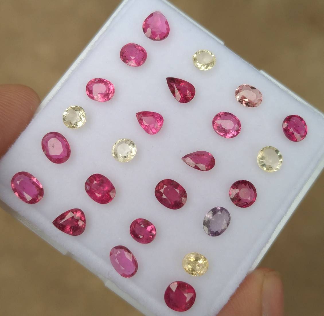 ARSAA GEMS AND MINERALSNatural top quality beautiful 8.5 carats VV clarity faceted small lot small sized multicolor Tourmaline gems - Premium  from ARSAA GEMS AND MINERALS - Just $50.00! Shop now at ARSAA GEMS AND MINERALS