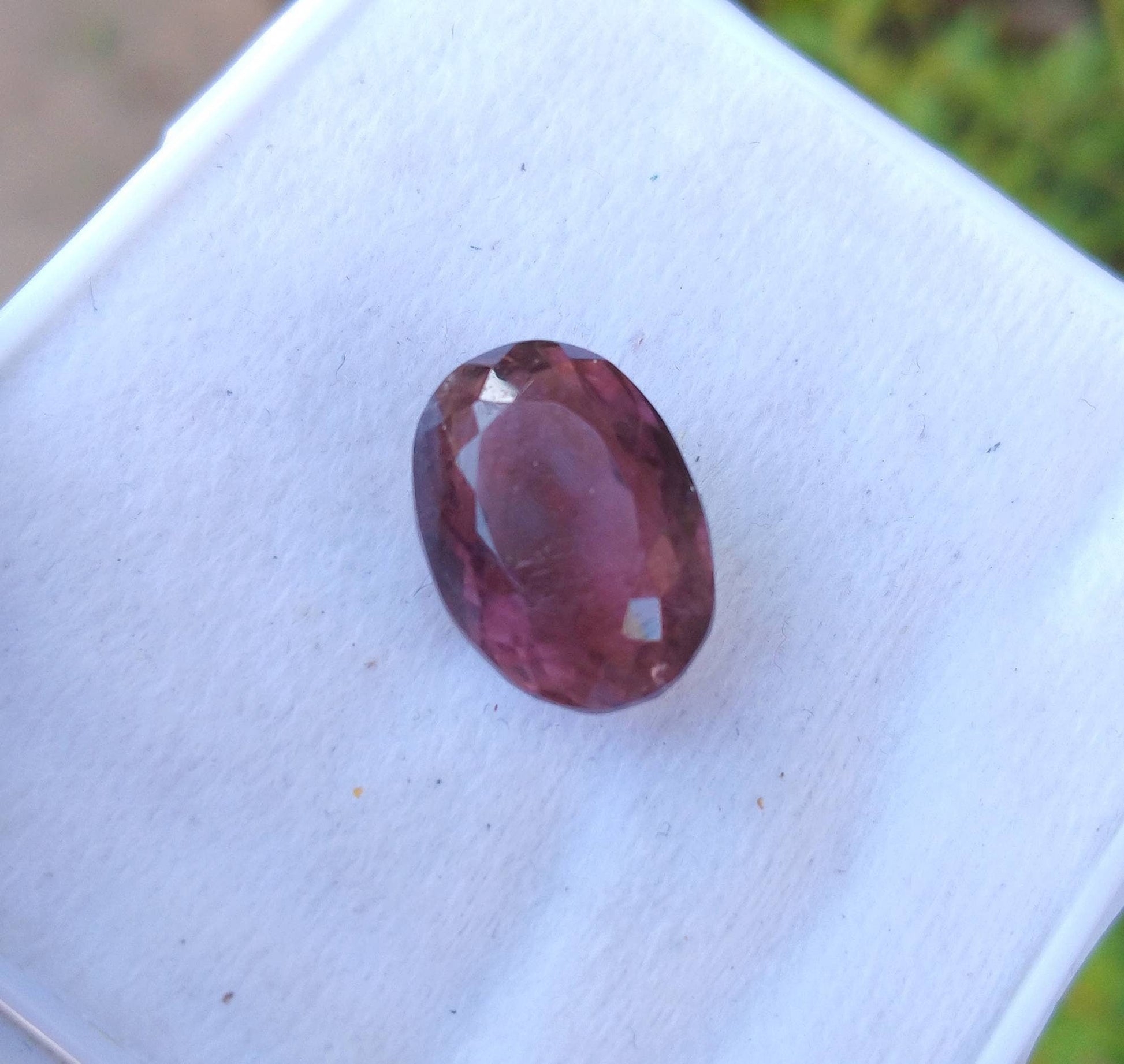 ARSAA GEMS AND MINERALSNatural top quality beautiful 14 carats oval shape deep purple VV clarity faceted amethyst gem - Premium  from ARSAA GEMS AND MINERALS - Just $40.00! Shop now at ARSAA GEMS AND MINERALS