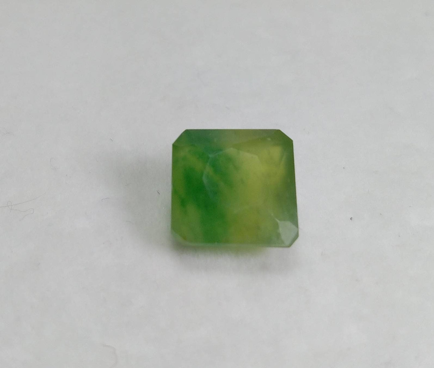 ARSAA GEMS AND MINERALSNatural fine quality beautiful 8.5 carats green radiant cut shape Faceted hydrograssular garnet gem - Premium  from ARSAA GEMS AND MINERALS - Just $25.00! Shop now at ARSAA GEMS AND MINERALS