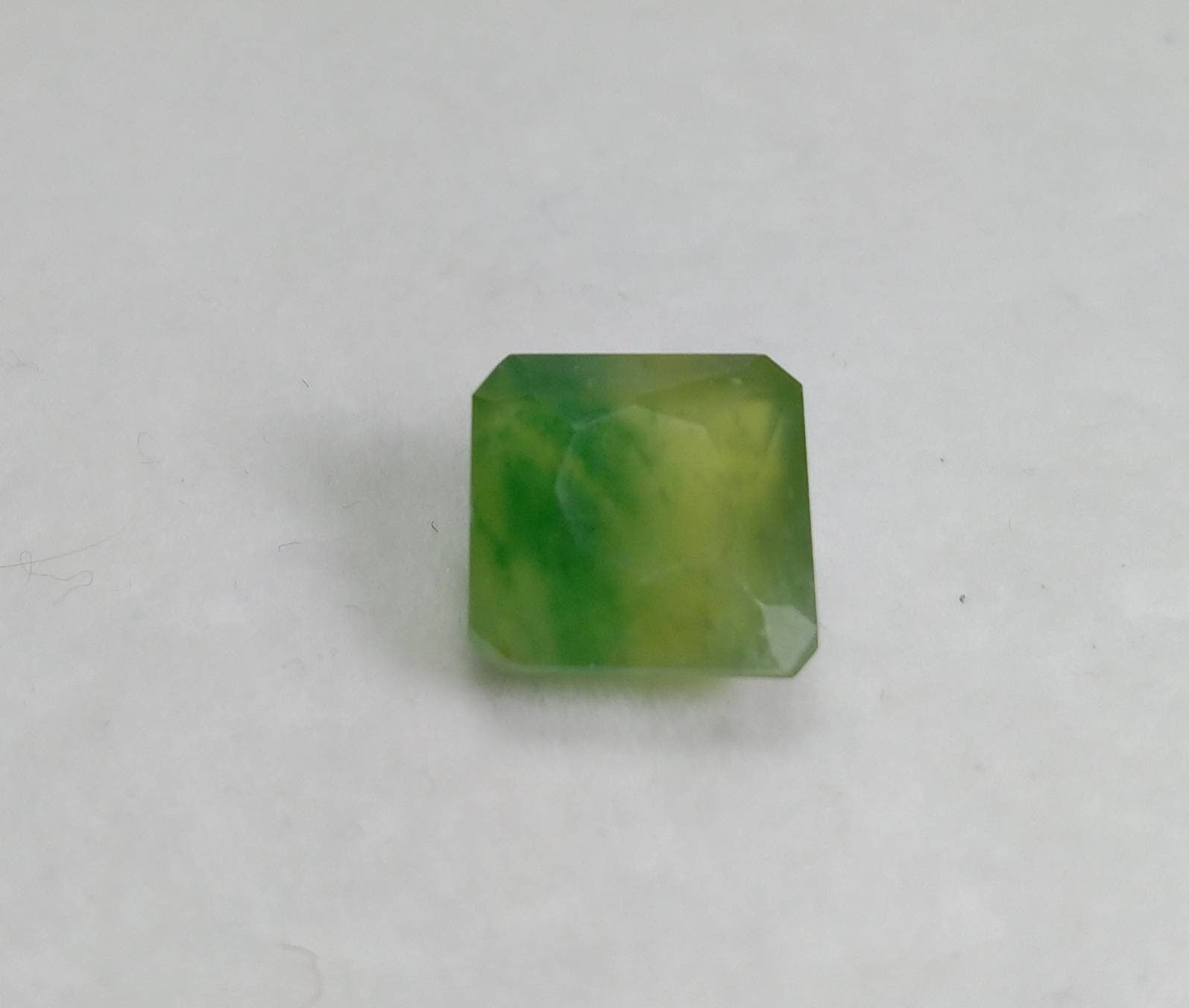 ARSAA GEMS AND MINERALSNatural fine quality beautiful 8.5 carats green radiant cut shape Faceted hydrograssular garnet gem - Premium  from ARSAA GEMS AND MINERALS - Just $25.00! Shop now at ARSAA GEMS AND MINERALS