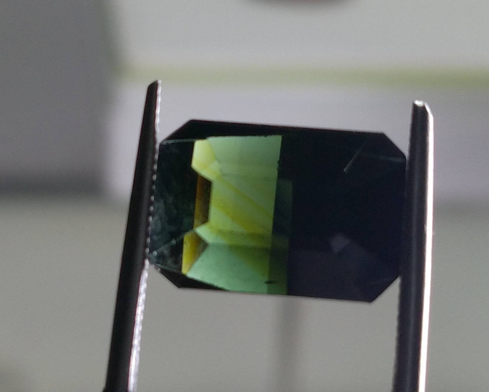 ARSAA GEMS AND MINERALSNatural top quality beautiful 6 carats faceted radiant shape dark green tourmaline gem - Premium  from ARSAA GEMS AND MINERALS - Just $30.00! Shop now at ARSAA GEMS AND MINERALS