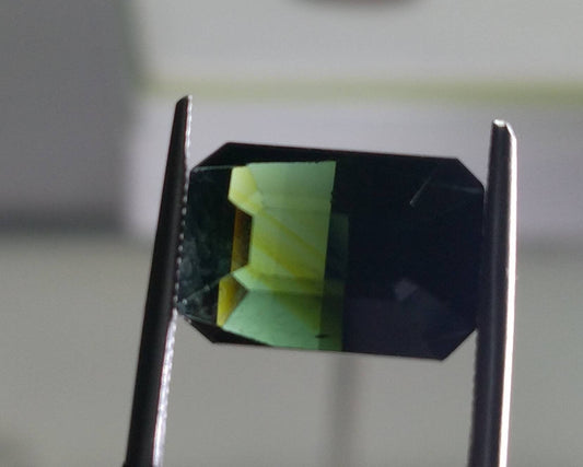 ARSAA GEMS AND MINERALSNatural top quality beautiful 6 carats faceted radiant shape dark green tourmaline gem - Premium  from ARSAA GEMS AND MINERALS - Just $30.00! Shop now at ARSAA GEMS AND MINERALS