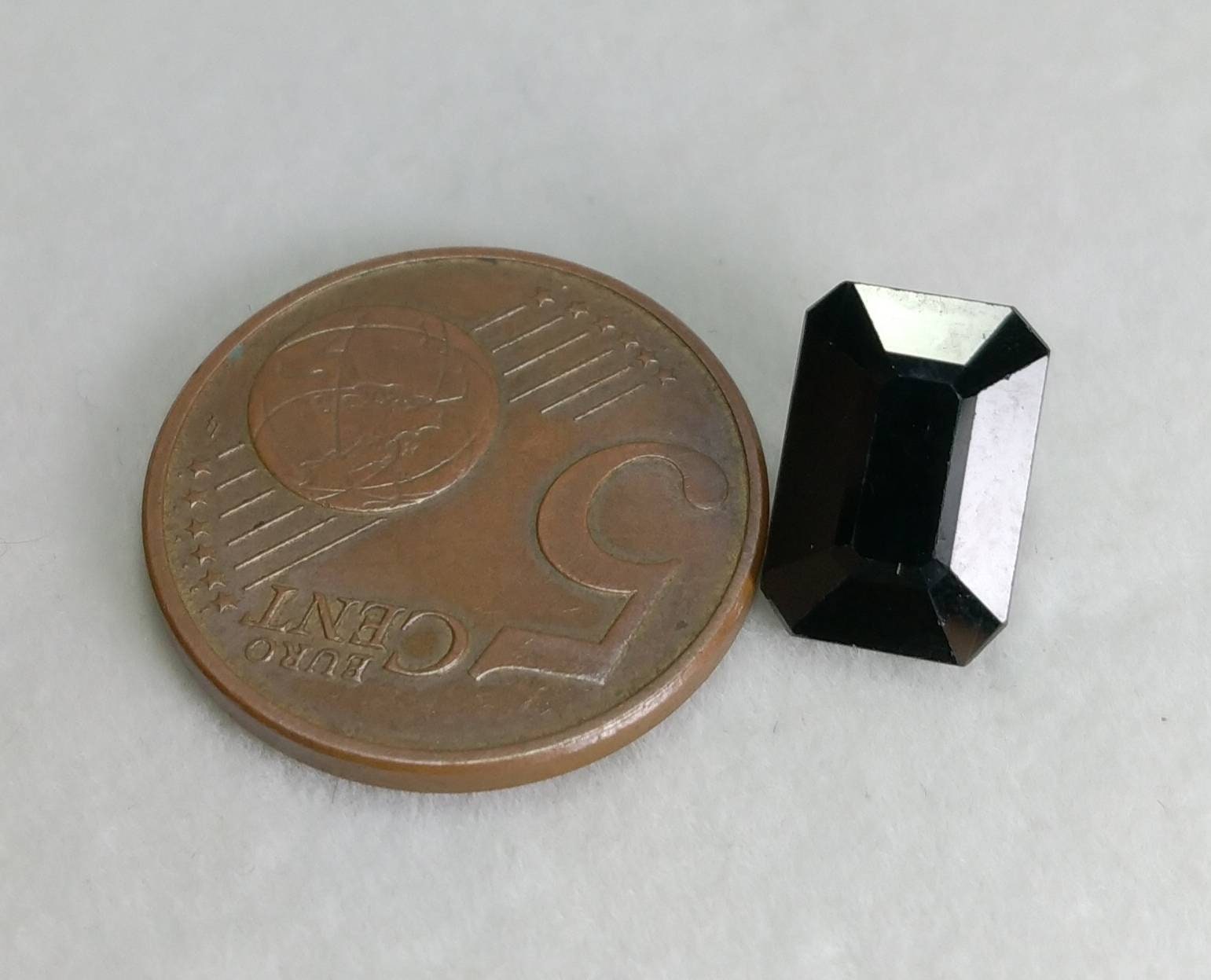 ARSAA GEMS AND MINERALSNatural top quality beautiful 6 carats faceted radiant shape dark green tourmaline gem - Premium  from ARSAA GEMS AND MINERALS - Just $30.00! Shop now at ARSAA GEMS AND MINERALS
