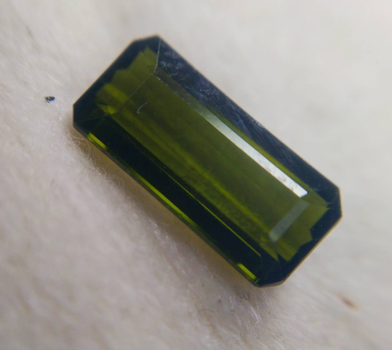 ARSAA GEMS AND MINERALSNatural top quality beautiful 2.5 carats faceted radiant shape dark green tourmaline gem - Premium  from ARSAA GEMS AND MINERALS - Just $13.00! Shop now at ARSAA GEMS AND MINERALS