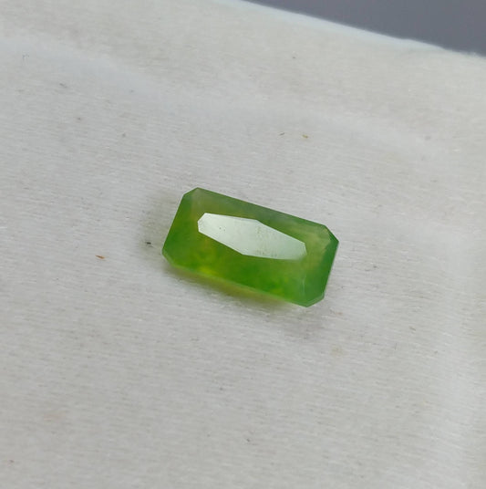 ARSAA GEMS AND MINERALSNatural fine quality beautiful 5 carats green radiant cut shape Faceted hydrograssular garnet gem - Premium  from ARSAA GEMS AND MINERALS - Just $15.00! Shop now at ARSAA GEMS AND MINERALS