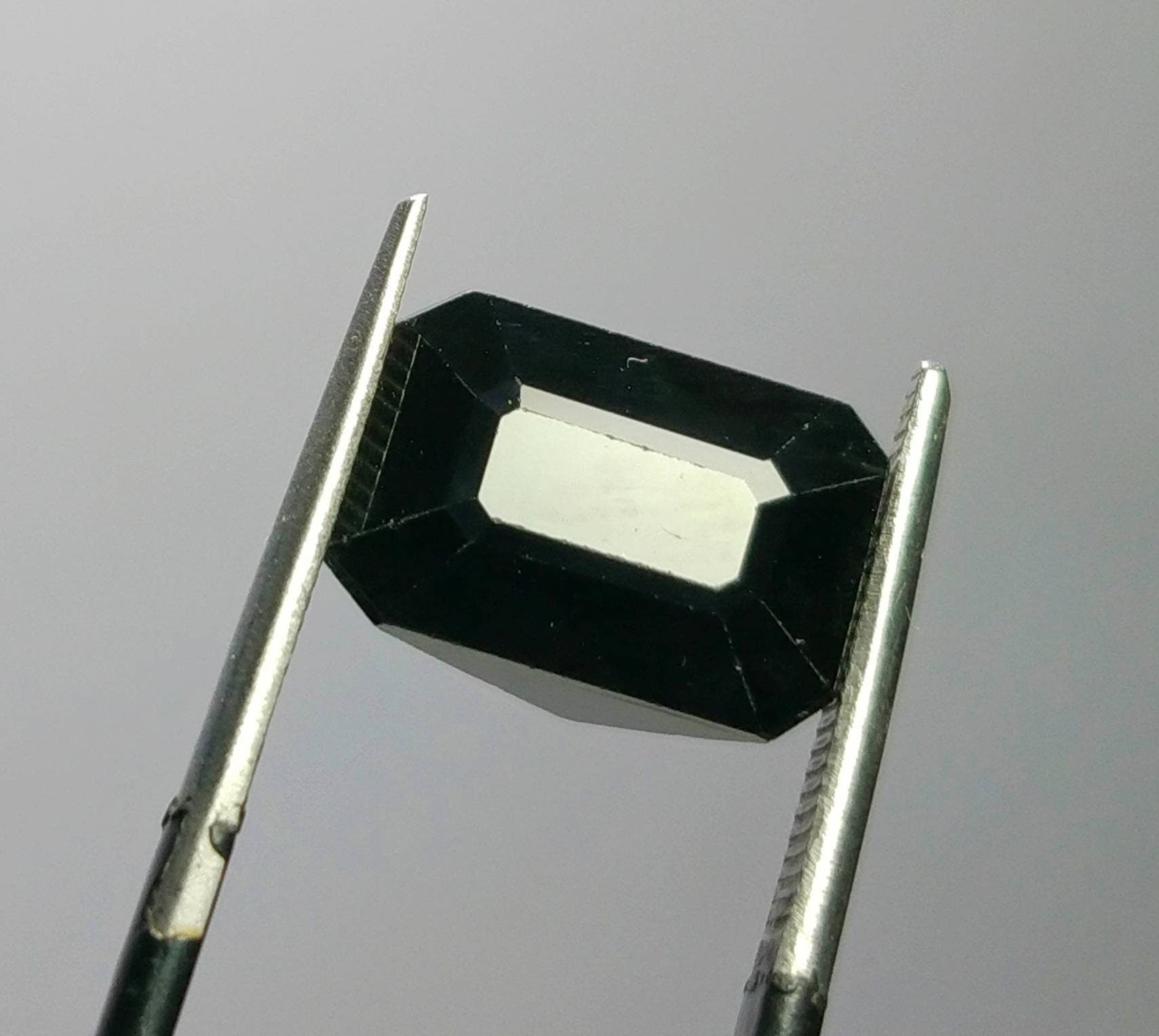 ARSAA GEMS AND MINERALSNatural top quality beautiful 6 carats faceted radiant shape dark green tourmaline gem - Premium  from ARSAA GEMS AND MINERALS - Just $30.00! Shop now at ARSAA GEMS AND MINERALS