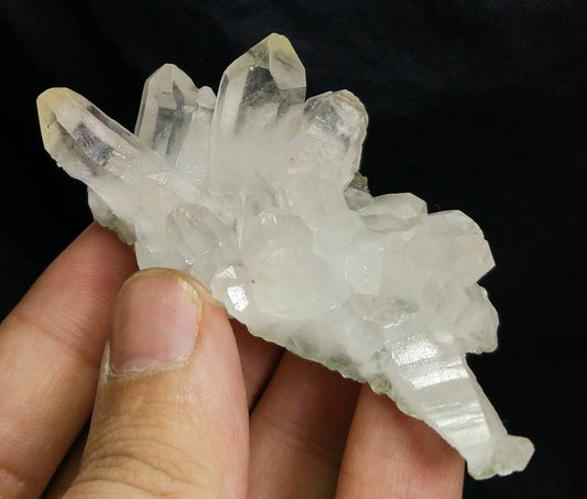 ARSAA GEMS AND MINERALSNatural fine quality beautiful 47 grams terminated cluster of clear quartz - Premium  from ARSAA GEMS AND MINERALS - Just $20.00! Shop now at ARSAA GEMS AND MINERALS