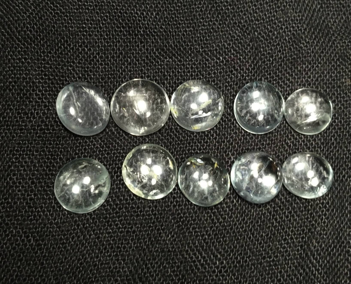 ARSAA GEMS AND MINERALSNatural fine quality beautiful 32 carats small lot of light blue color oval shapes aquamarine cabochons - Premium  from ARSAA GEMS AND MINERALS - Just $50.00! Shop now at ARSAA GEMS AND MINERALS