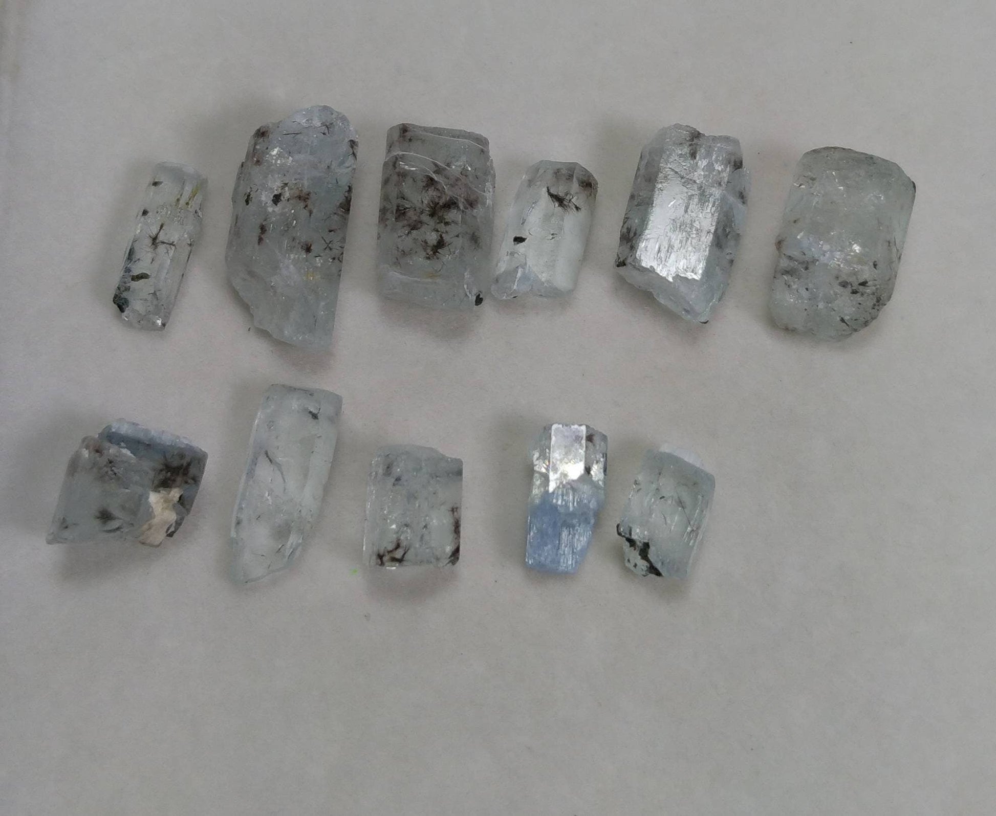 ARSAA GEMS AND MINERALSNatural high quality beautiful very rare 10.5 grams light blue small sized small lot of tantalite columbite included aquamarine crystals - Premium  from ARSAA GEMS AND MINERALS - Just $150.00! Shop now at ARSAA GEMS AND MINERALS