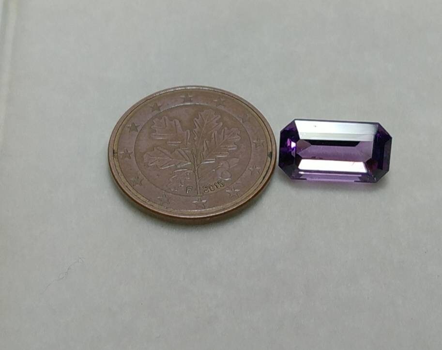 ARSAA GEMS AND MINERALSNatural fine quality beautiful 5 carats deep purple color AAA clarity faceted amethyst gem - Premium  from ARSAA GEMS AND MINERALS - Just $12.00! Shop now at ARSAA GEMS AND MINERALS