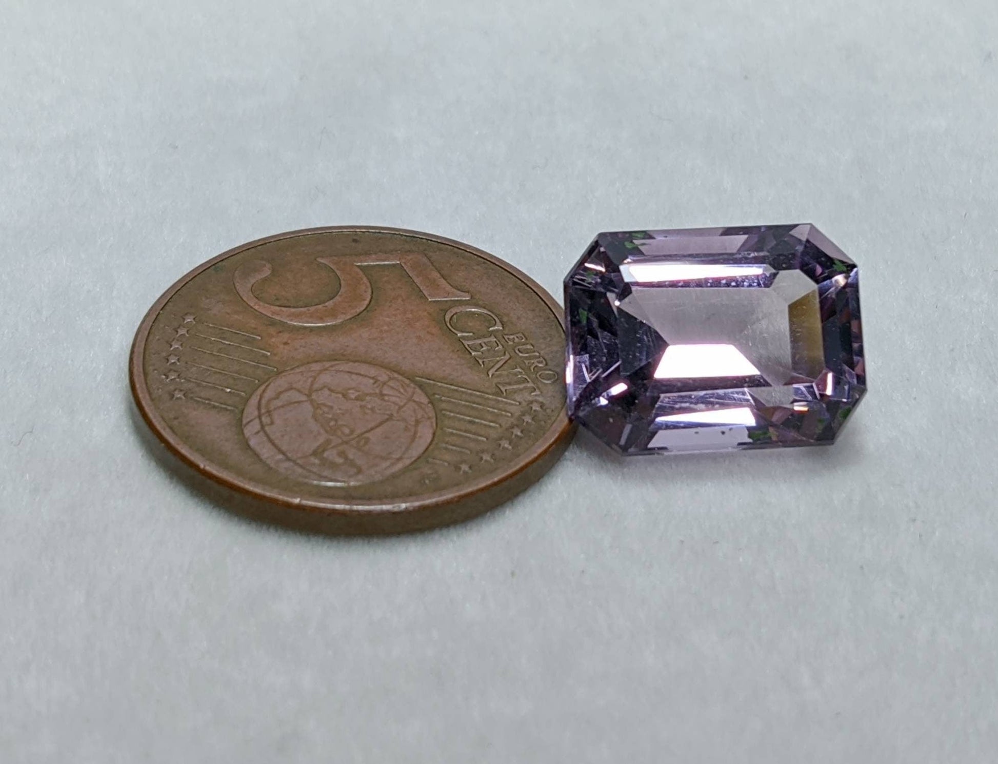 ARSAA GEMS AND MINERALSNatural fine quality beautiful 8 carats light purple color clear faceted amethyst gem - Premium  from ARSAA GEMS AND MINERALS - Just $12.00! Shop now at ARSAA GEMS AND MINERALS