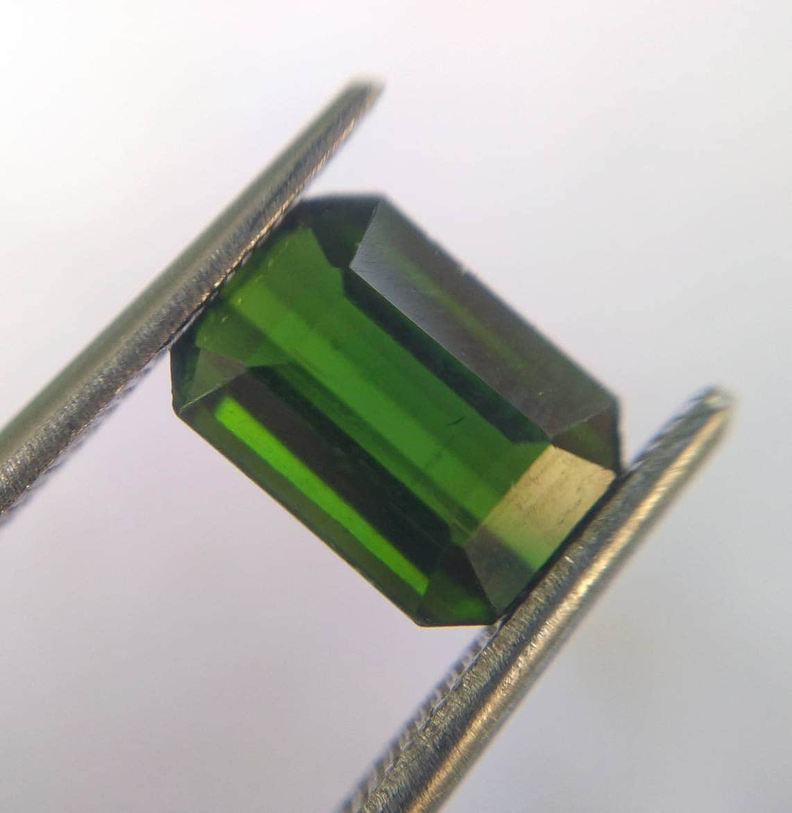 ARSAA GEMS AND MINERALSNatural top quality beautiful 3 carats VV clarity faceted radiant shape green Tourmaline gem - Premium  from ARSAA GEMS AND MINERALS - Just $30.00! Shop now at ARSAA GEMS AND MINERALS