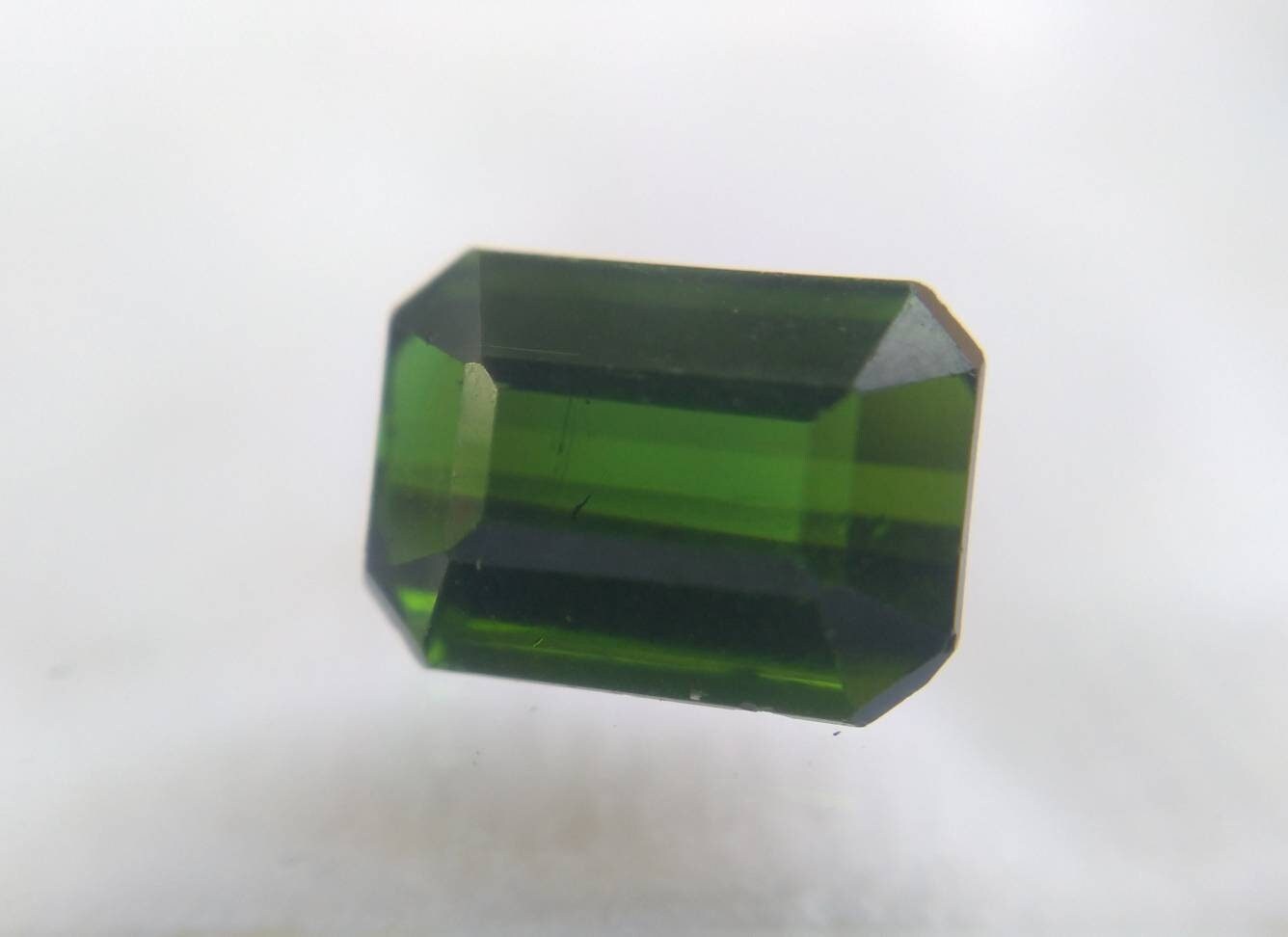 ARSAA GEMS AND MINERALSNatural top quality beautiful 3 carats VV clarity faceted radiant shape green Tourmaline gem - Premium  from ARSAA GEMS AND MINERALS - Just $30.00! Shop now at ARSAA GEMS AND MINERALS