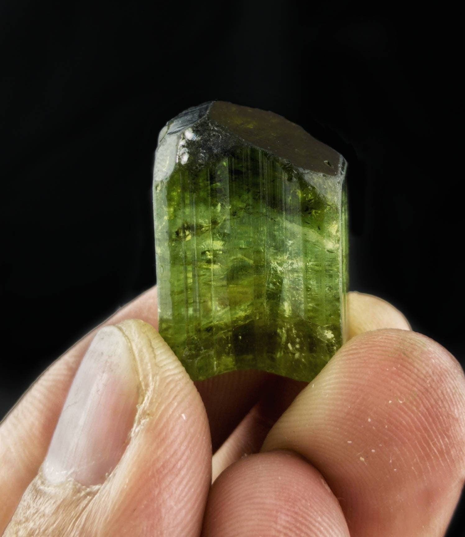 ARSAA GEMS AND MINERALSGreen terminated tourmaline crystal 12 grams weight from Africa - Premium  from ARSAA GEMS AND MINERALS - Just $240.00! Shop now at ARSAA GEMS AND MINERALS