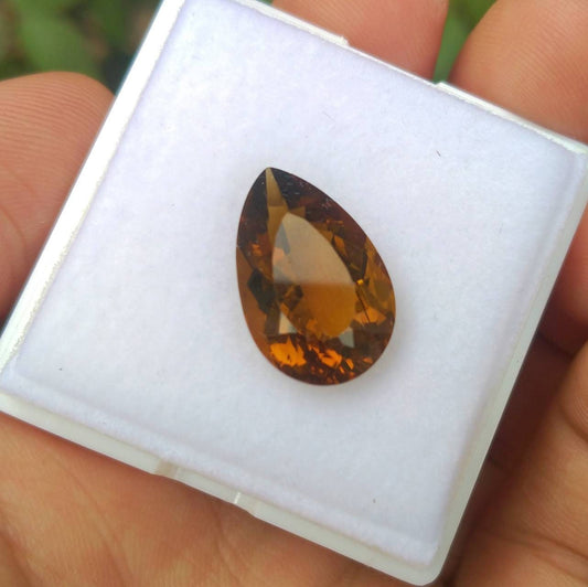 ARSAA GEMS AND MINERALSNatural fine quality beautiful 9 carats VV clarity pear shape citrine gem - Premium  from ARSAA GEMS AND MINERALS - Just $28.00! Shop now at ARSAA GEMS AND MINERALS