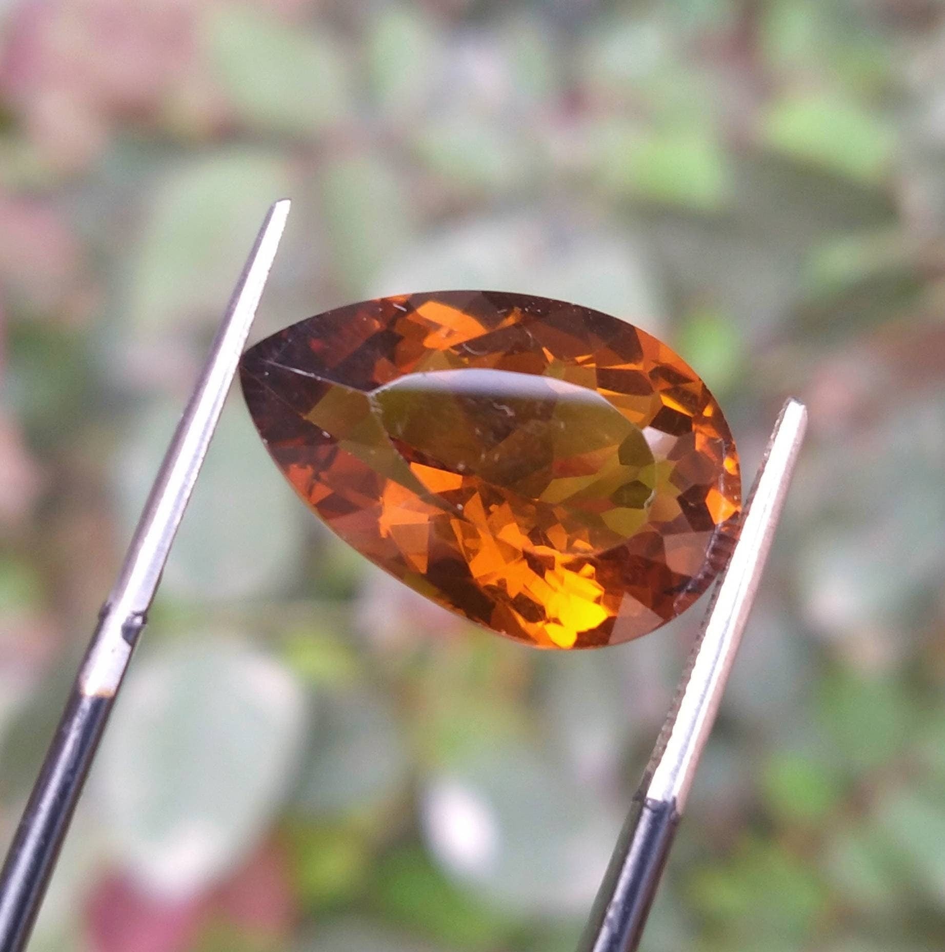 ARSAA GEMS AND MINERALSNatural fine quality beautiful 9 carats VV clarity pear shape citrine gem - Premium  from ARSAA GEMS AND MINERALS - Just $28.00! Shop now at ARSAA GEMS AND MINERALS