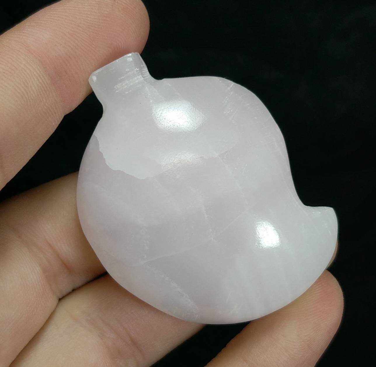 ARSAA GEMS AND MINERALSNatural fine quality beautiful UV reactive pair of polished mango shape pink calcite healing stone - Premium  from ARSAA GEMS AND MINERALS - Just $20.00! Shop now at ARSAA GEMS AND MINERALS