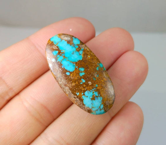 ARSAA GEMS AND MINERALSNatural good quality beautiful 39 carats turquoise cabochon - Premium  from ARSAA GEMS AND MINERALS - Just $45.00! Shop now at ARSAA GEMS AND MINERALS
