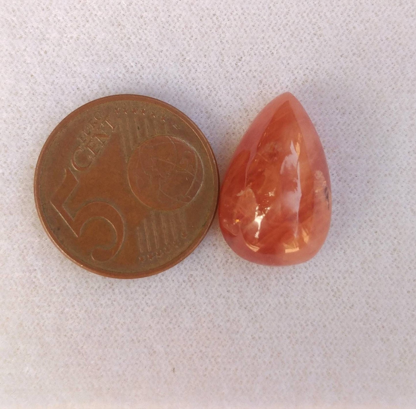 ARSAA GEMS AND MINERALSNatural top quality beautiful 20.5 carats pear shape triplite cabochon - Premium  from ARSAA GEMS AND MINERALS - Just $40.00! Shop now at ARSAA GEMS AND MINERALS