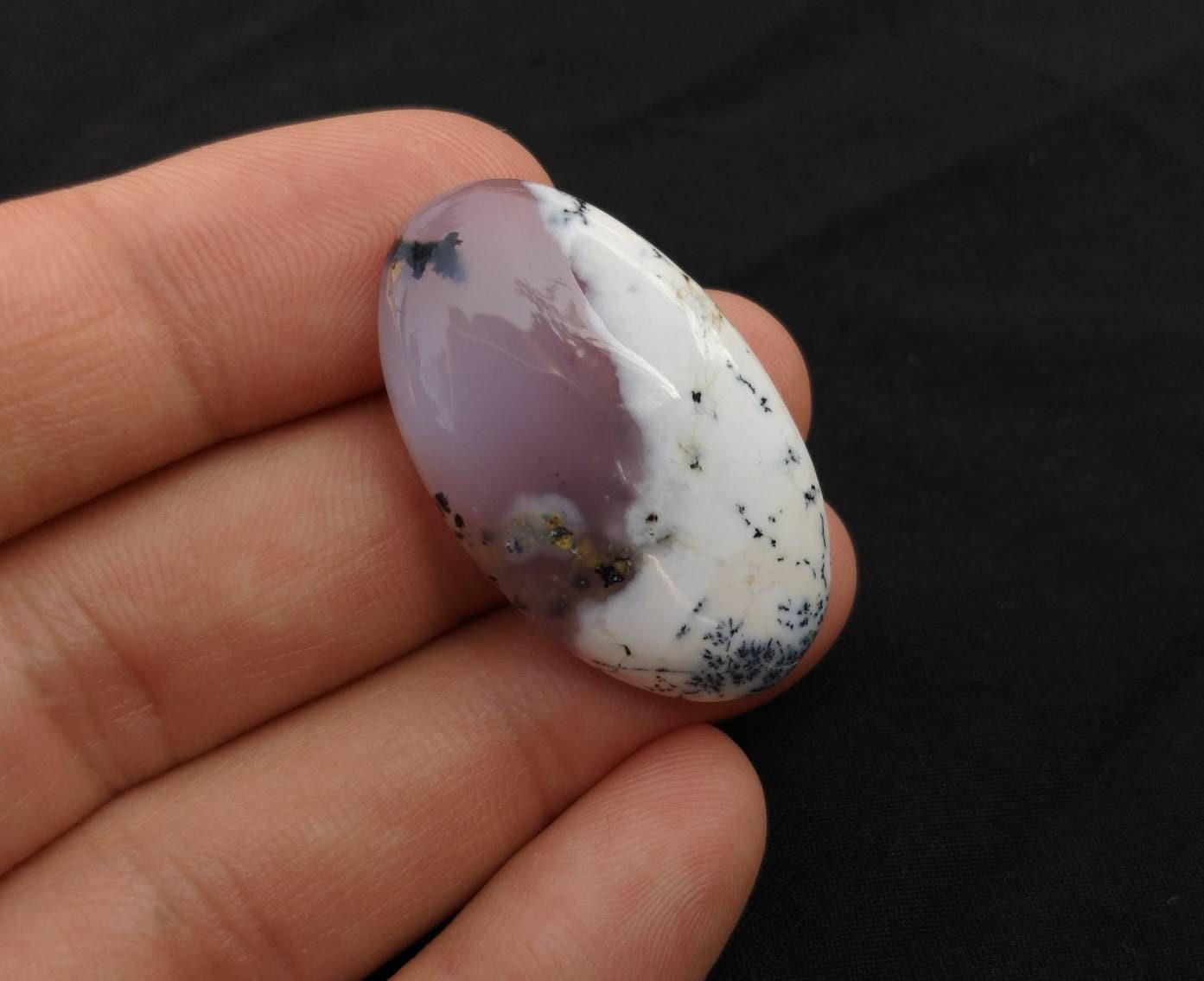 ARSAA GEMS AND MINERALSNatural good quality beautiful 33 carats dendritic opal cabochon - Premium  from ARSAA GEMS AND MINERALS - Just $12.00! Shop now at ARSAA GEMS AND MINERALS