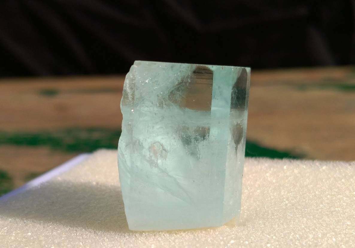 ARSAA GEMS AND MINERALSNatural top quality beautiful 12.7 grams clear terminated aquamarine crystal - Premium  from ARSAA GEMS AND MINERALS - Just $60.00! Shop now at ARSAA GEMS AND MINERALS