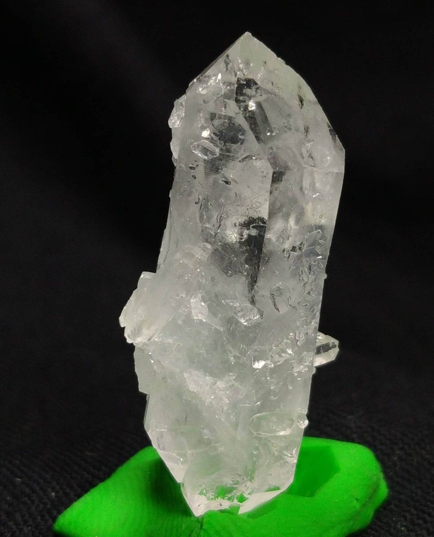 ARSAA GEMS AND MINERALSNatural aesthetic 12.5 grams clear double sided terminated fine quality quartz crystal - Premium  from ARSAA GEMS AND MINERALS - Just $15.00! Shop now at ARSAA GEMS AND MINERALS