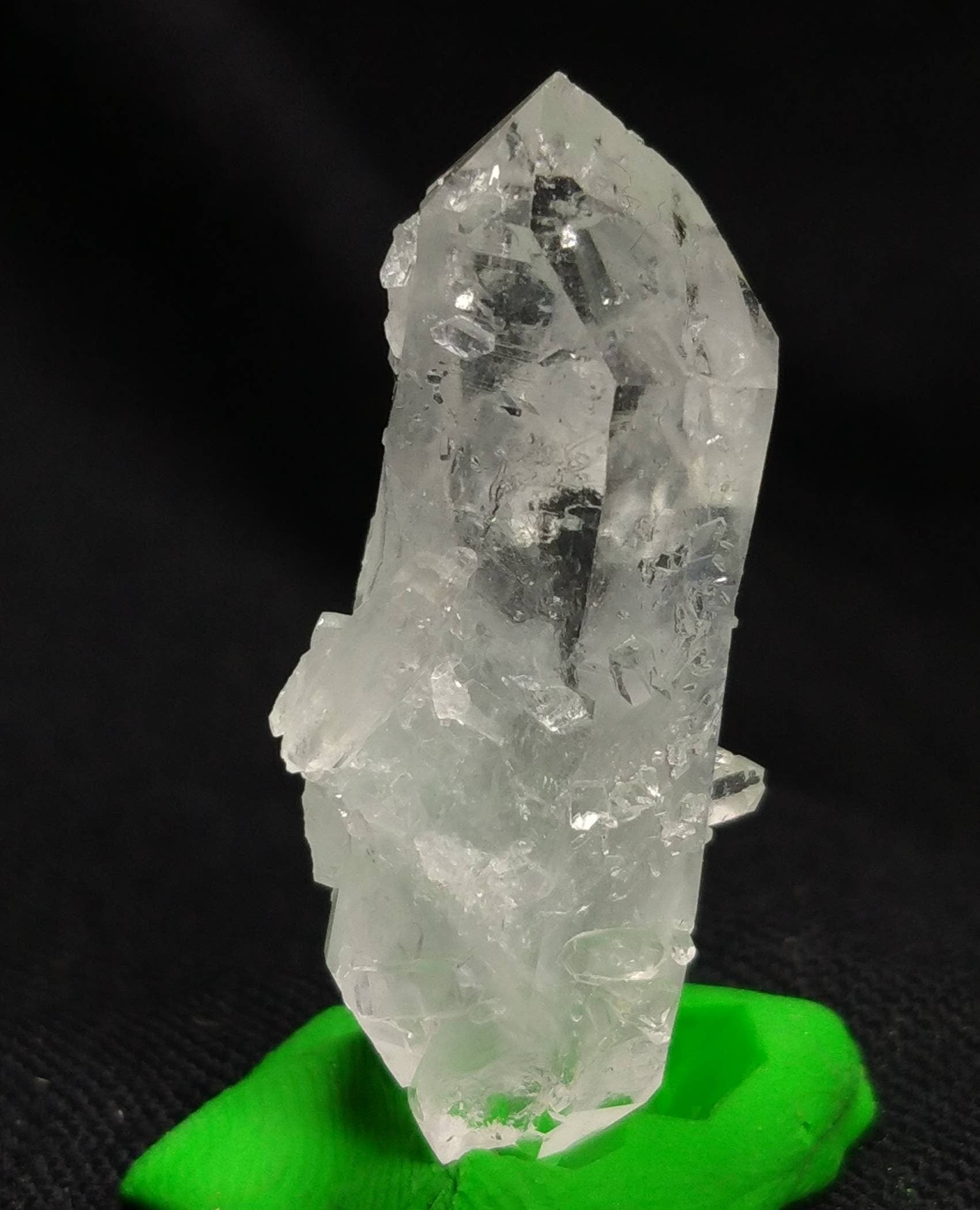 ARSAA GEMS AND MINERALSNatural aesthetic 12.5 grams clear double sided terminated fine quality quartz crystal - Premium  from ARSAA GEMS AND MINERALS - Just $15.00! Shop now at ARSAA GEMS AND MINERALS