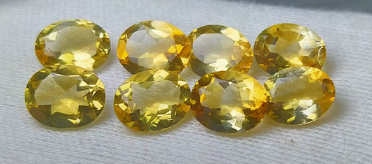 ARSAA GEMS AND MINERALSNatural good quality calibrated ring sizes faceted citrine gems - Premium  from ARSAA GEMS AND MINERALS - Just $50.00! Shop now at ARSAA GEMS AND MINERALS