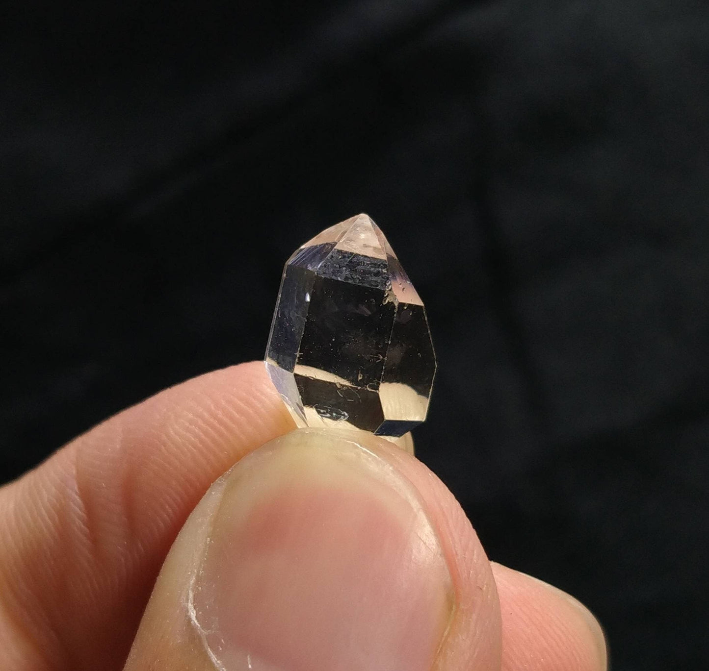 ARSAA GEMS AND MINERALSNatural top quality beautiful 0.9 grams transparent Herkimer style diamond Quartz crystal - Premium  from ARSAA GEMS AND MINERALS - Just $10.00! Shop now at ARSAA GEMS AND MINERALS