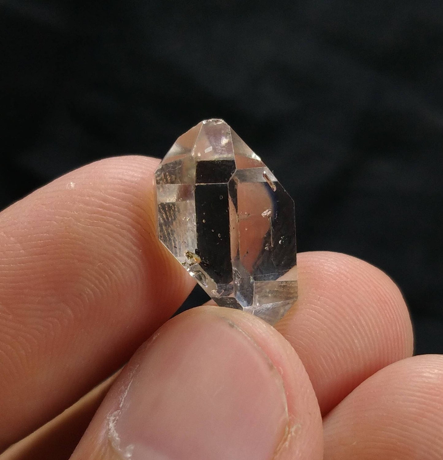 ARSAA GEMS AND MINERALSNatural top quality beautiful 2 grams rare double terminated Herkimer style diamond quartz crystal from Pakistan - Premium  from ARSAA GEMS AND MINERALS - Just $20.00! Shop now at ARSAA GEMS AND MINERALS