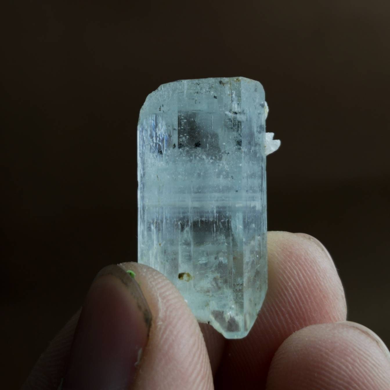ARSAA GEMS AND MINERALSAquamarine light blue terminated crystal from Pakistan, weight 6.2 grams - Premium  from ARSAA GEMS AND MINERALS - Just $40.00! Shop now at ARSAA GEMS AND MINERALS