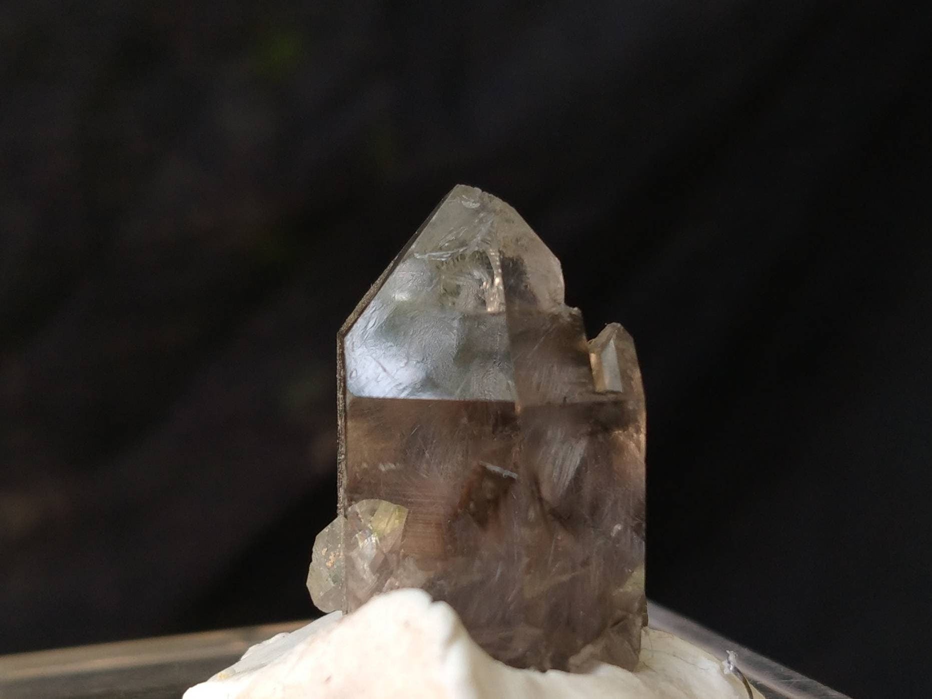 ARSAA GEMS AND MINERALSNatural fine quality beautiful 9.5 grams crystal of clear smokey quartz - Premium  from ARSAA GEMS AND MINERALS - Just $22.00! Shop now at ARSAA GEMS AND MINERALS