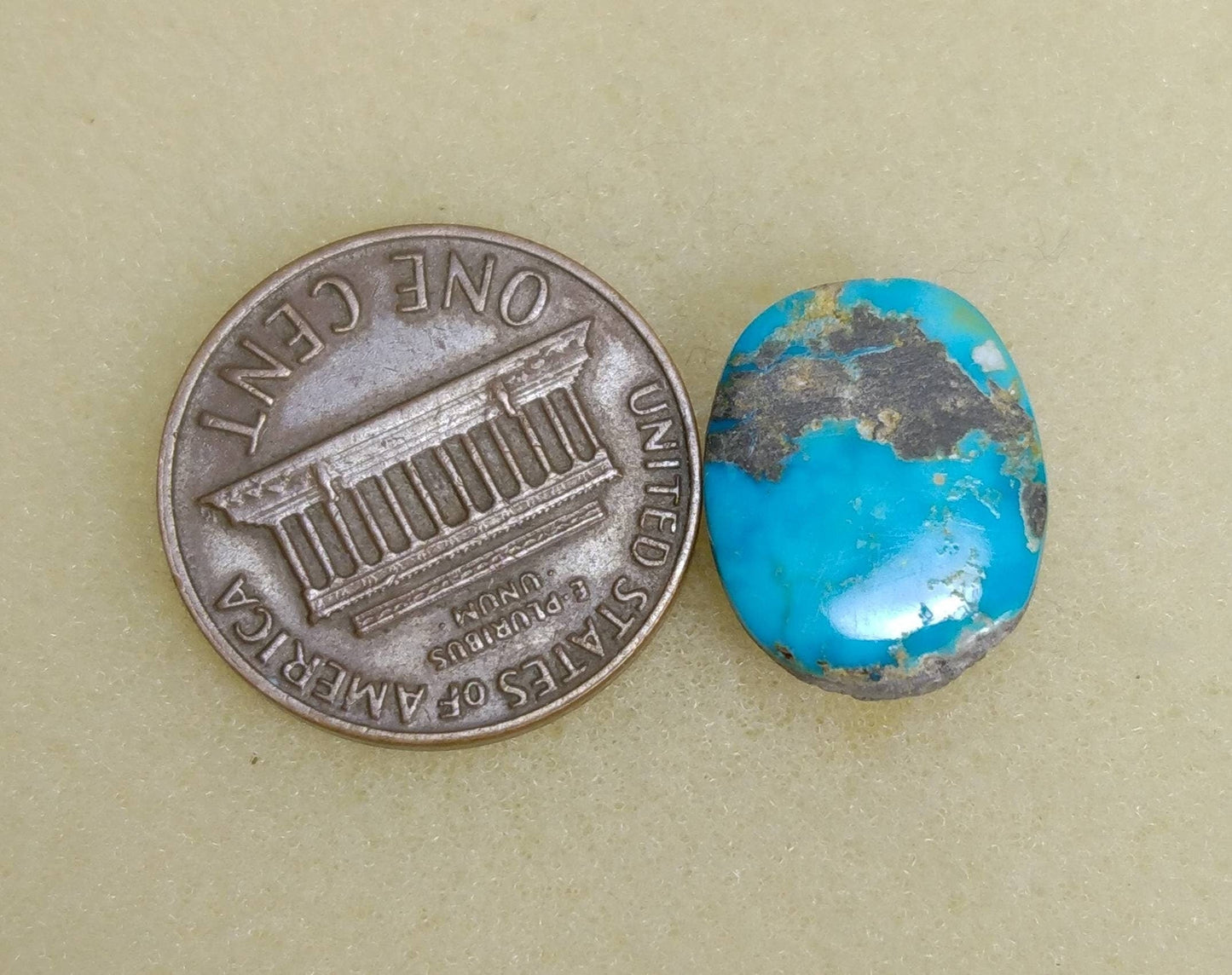 ARSAA GEMS AND MINERALSNatural good quality beautiful 7 carat oval shape untreated unheated turquoise cabochon - Premium  from ARSAA GEMS AND MINERALS - Just $7.00! Shop now at ARSAA GEMS AND MINERALS