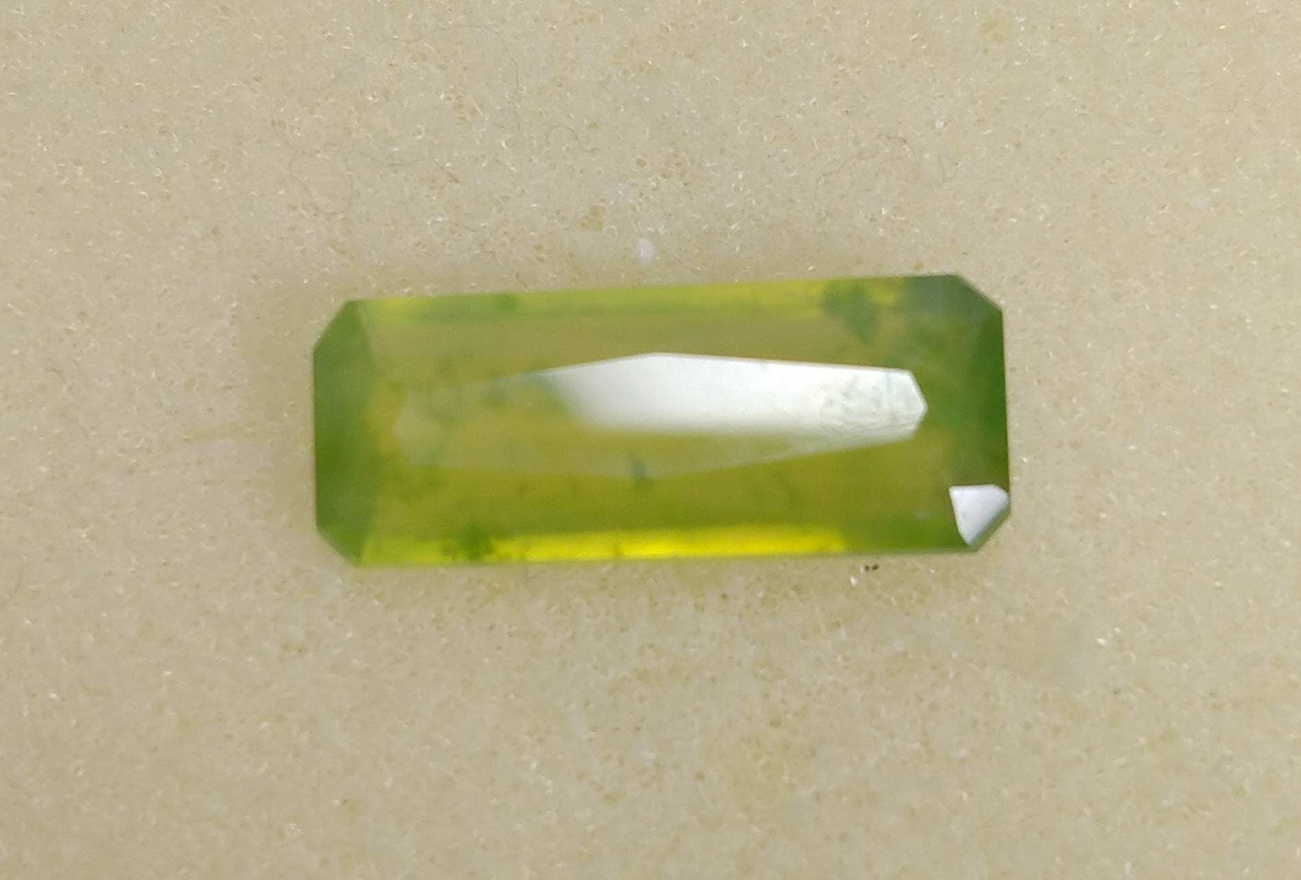 ARSAA GEMS AND MINERALSNatural top quality beautiful 6 carats radiant shape faceted hydrograssular green garnet gem - Premium  from ARSAA GEMS AND MINERALS - Just $14.00! Shop now at ARSAA GEMS AND MINERALS