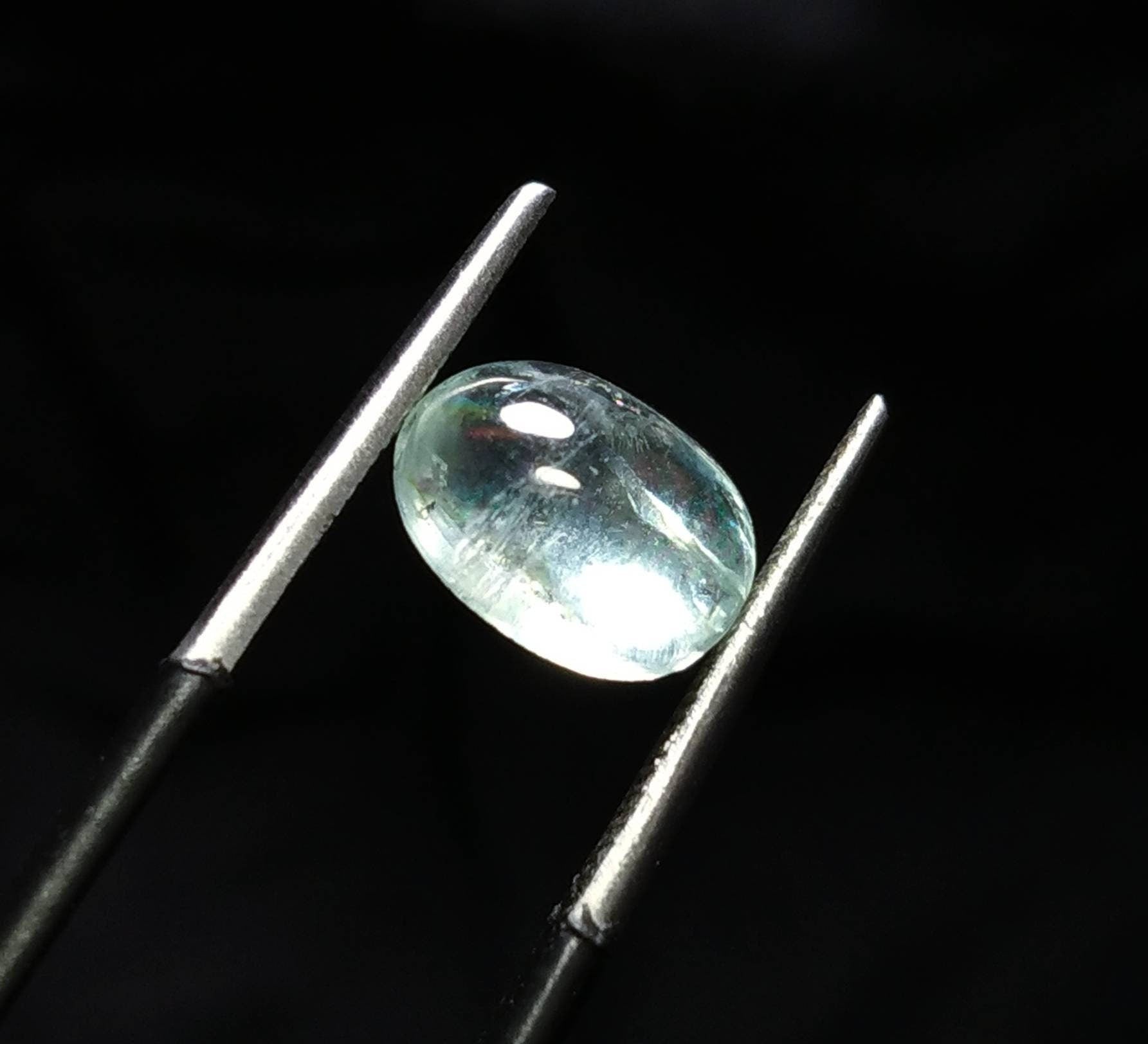 ARSAA GEMS AND MINERALSNatural fine quality beautiful 21 carats small lot of oval shapes aquamarine Cabochons - Premium  from ARSAA GEMS AND MINERALS - Just $42.00! Shop now at ARSAA GEMS AND MINERALS