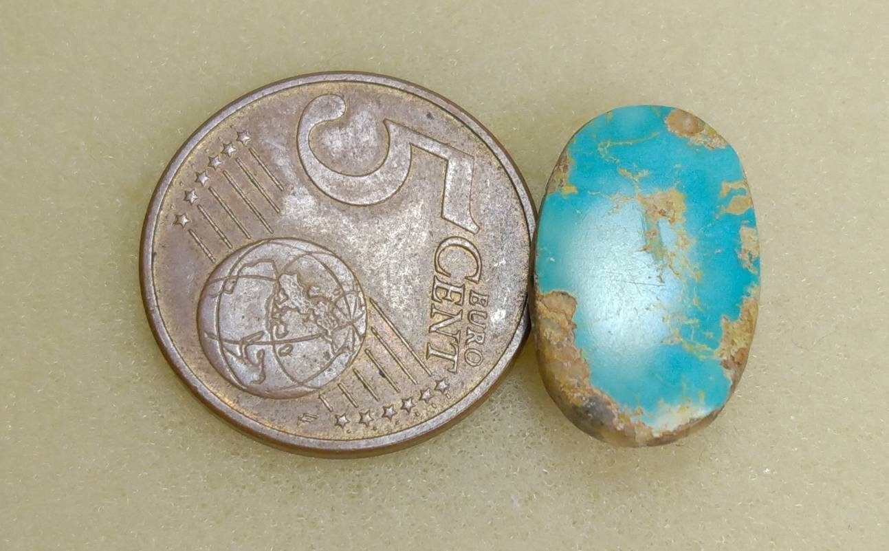 ARSAA GEMS AND MINERALSNatural top quality beautiful 11 carats untreated unheated oval shape turquoise cabochon - Premium  from ARSAA GEMS AND MINERALS - Just $11.00! Shop now at ARSAA GEMS AND MINERALS