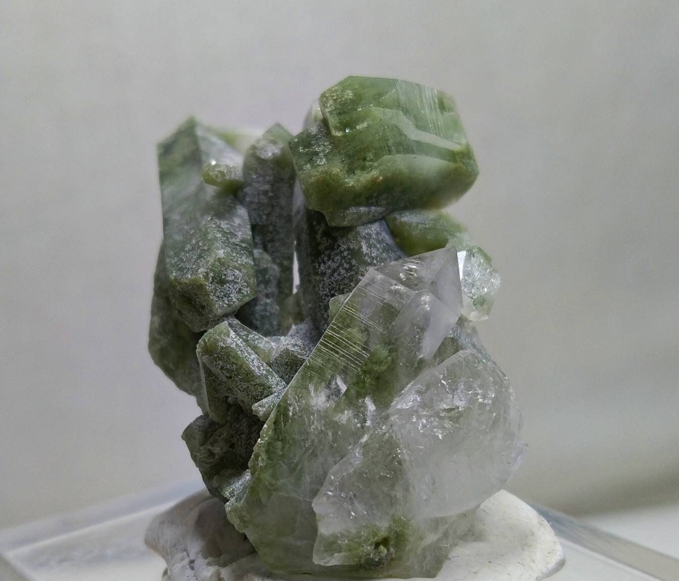ARSAA GEMS AND MINERALSNatural top quality beautiful 23.2 grams chlorine quartz Cluster - Premium  from ARSAA GEMS AND MINERALS - Just $28.00! Shop now at ARSAA GEMS AND MINERALS