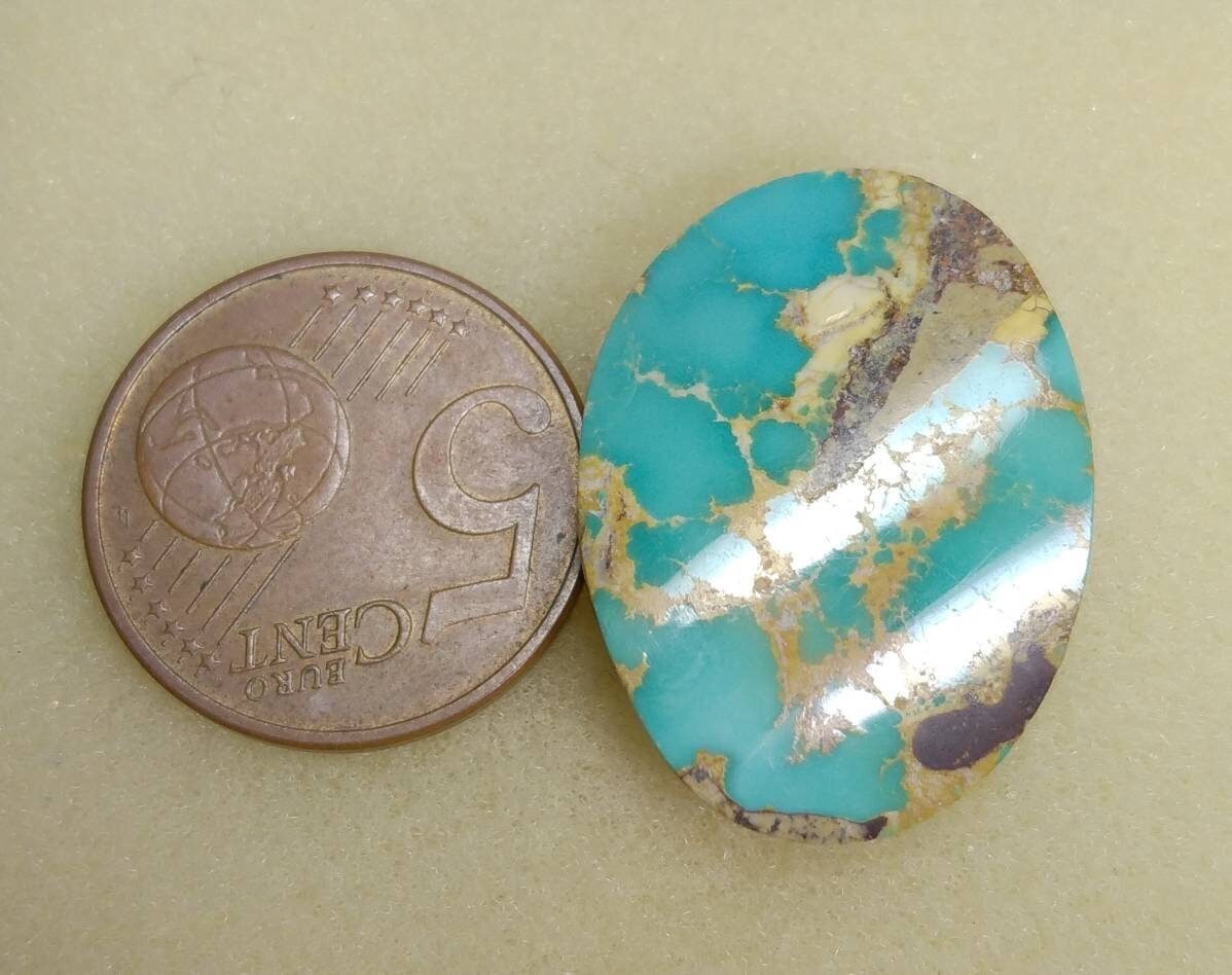 ARSAA GEMS AND MINERALSNatural top quality beautiful 29 carat untreated unheated oval shape turquoise cabochon - Premium  from ARSAA GEMS AND MINERALS - Just $29.00! Shop now at ARSAA GEMS AND MINERALS